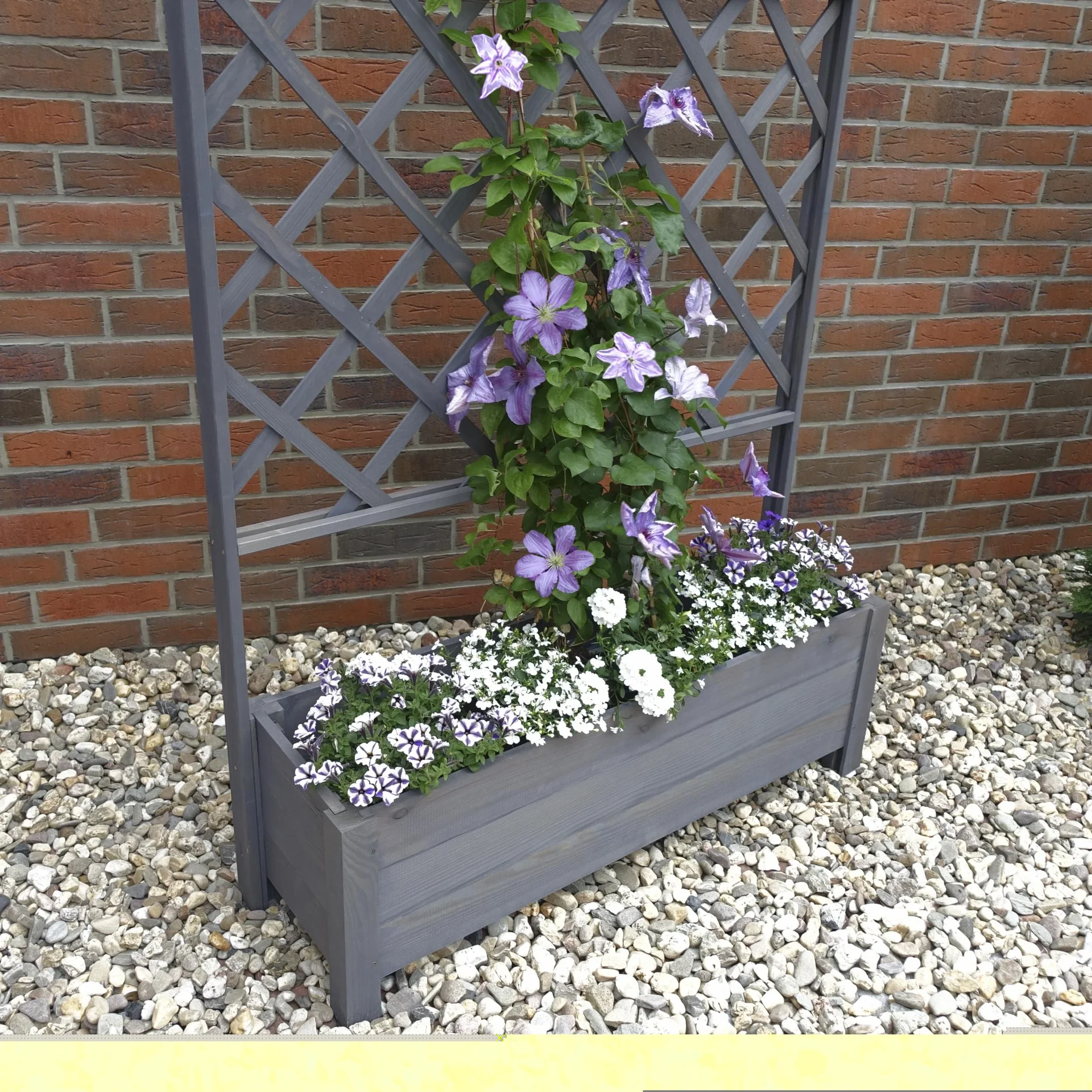 Rankkasten Botanica 110 x 210 cm, grau - 3