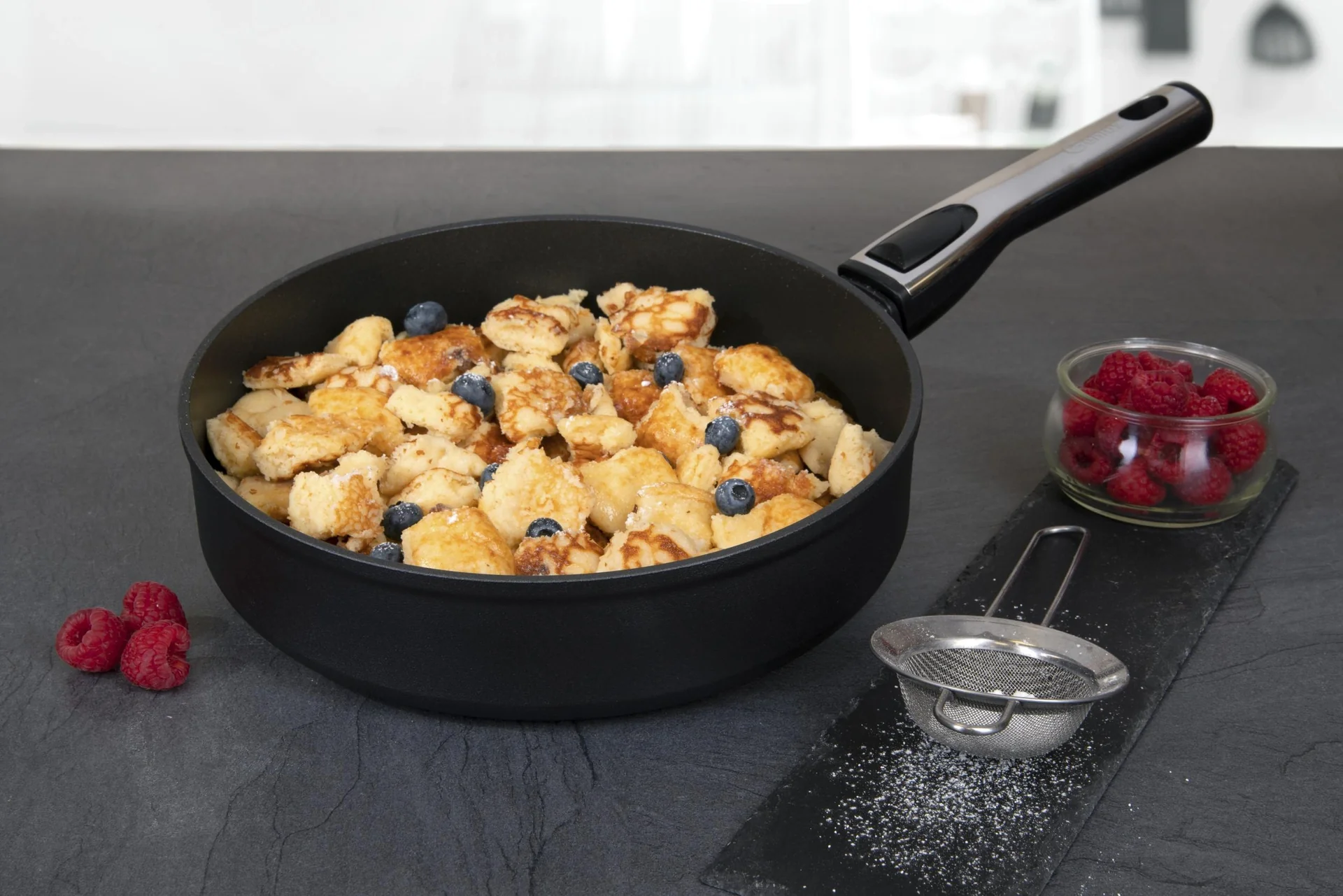 Hochrandpfanne mit abnehmbarem Griff, Durchmesser 26 cm - 12