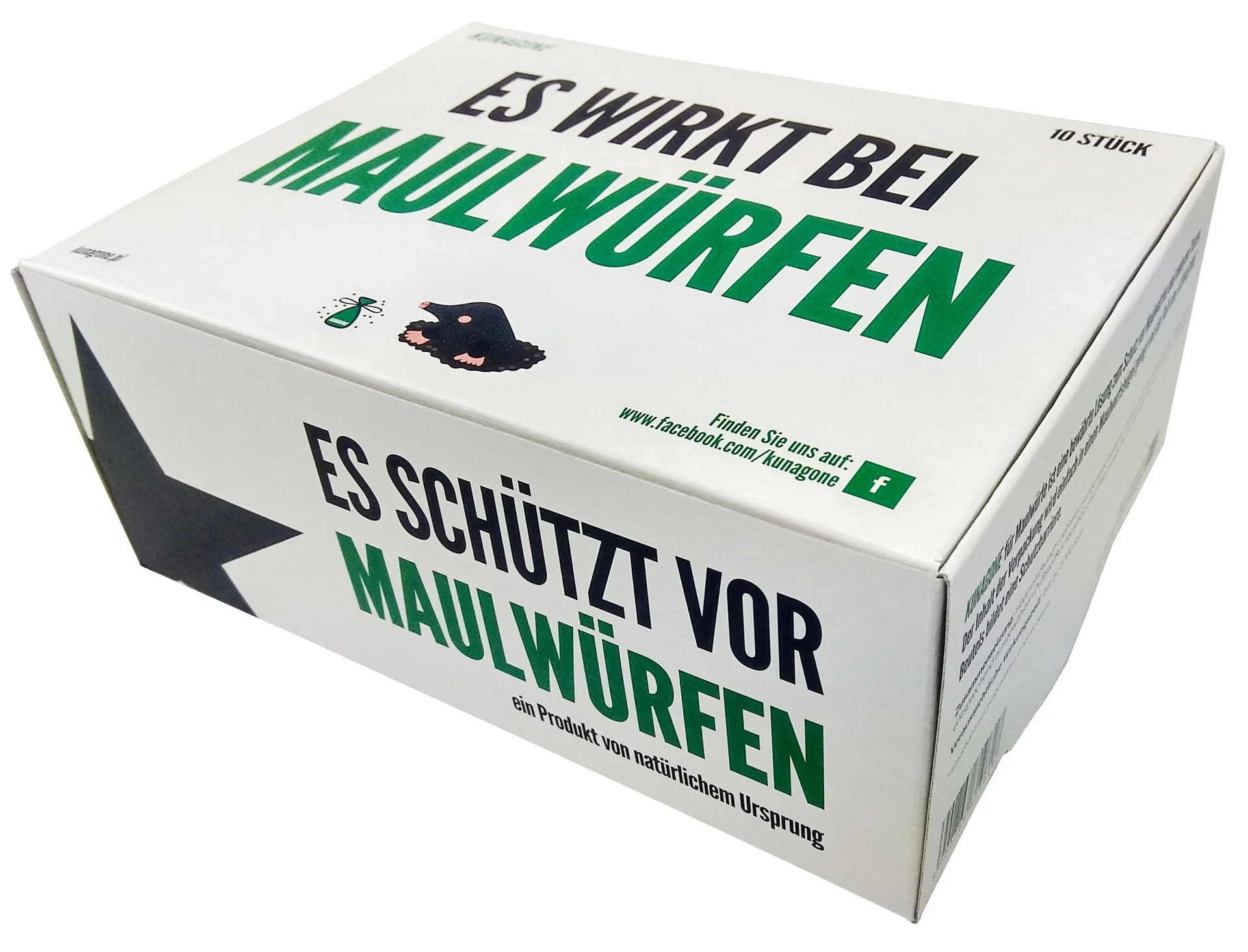 Maulwurfabwehr 10 Stück - 2