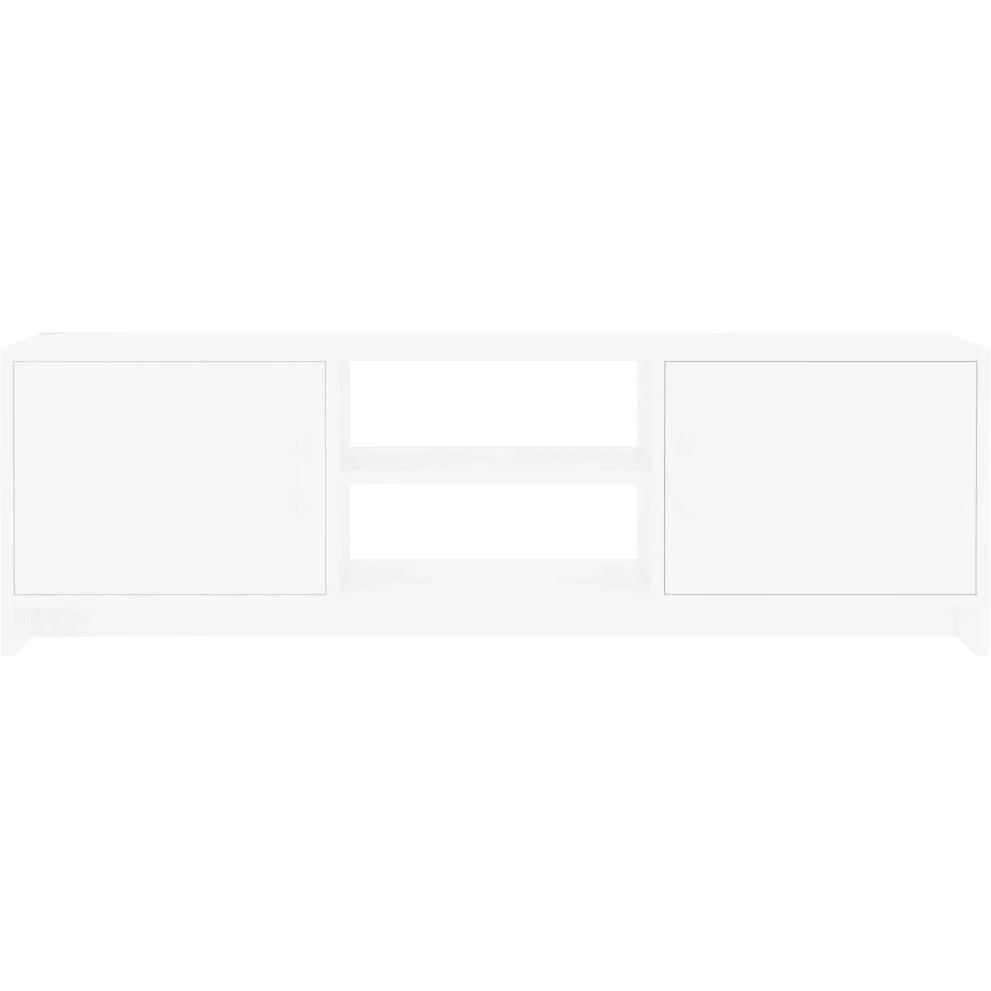 TV-Schrank 120x30x37,5 cm Spanplatte weiß - 5