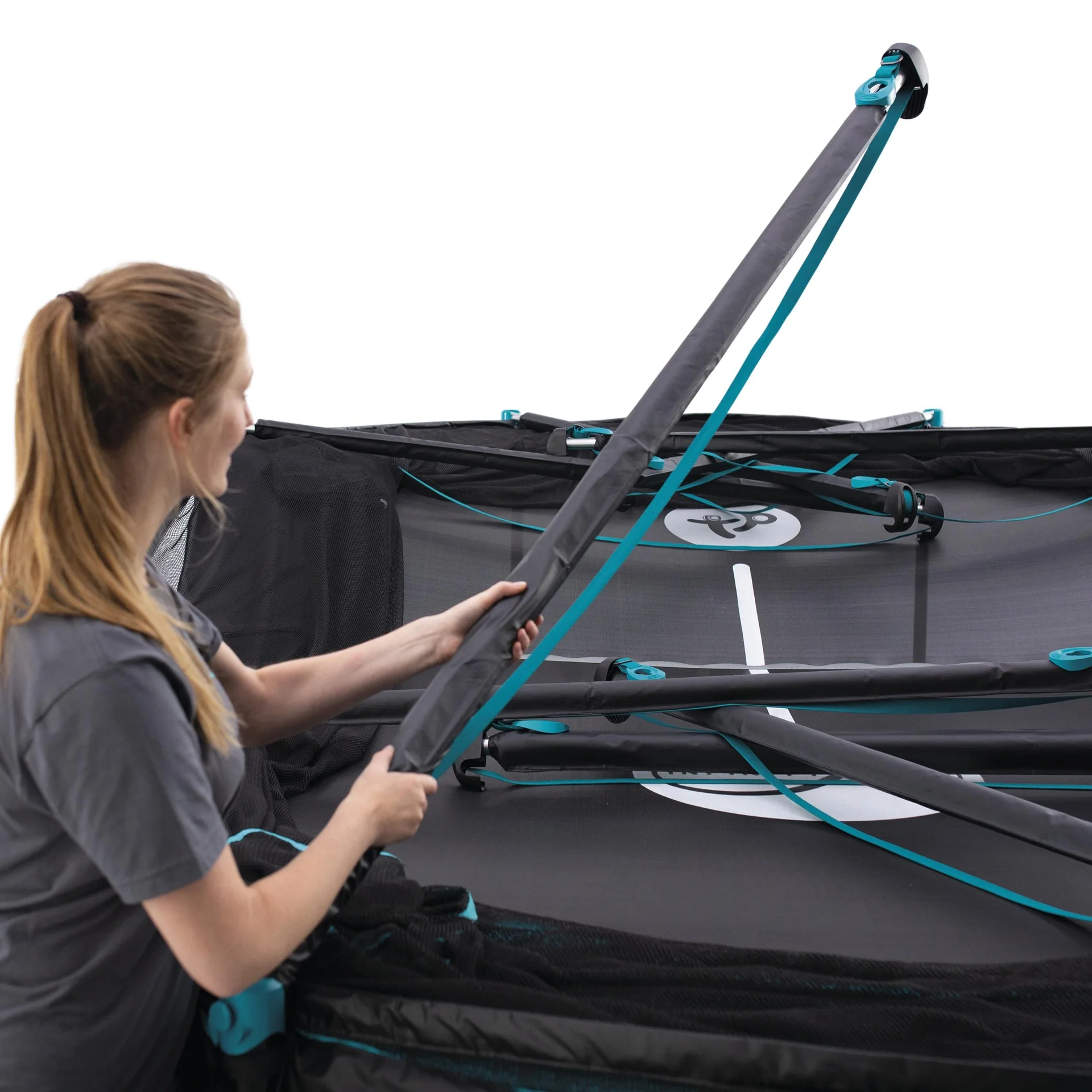 Infinity Trampolin blau/schwarz - 10