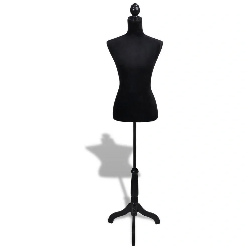 Schaufensterpuppe Torso Frau schwarz - 3