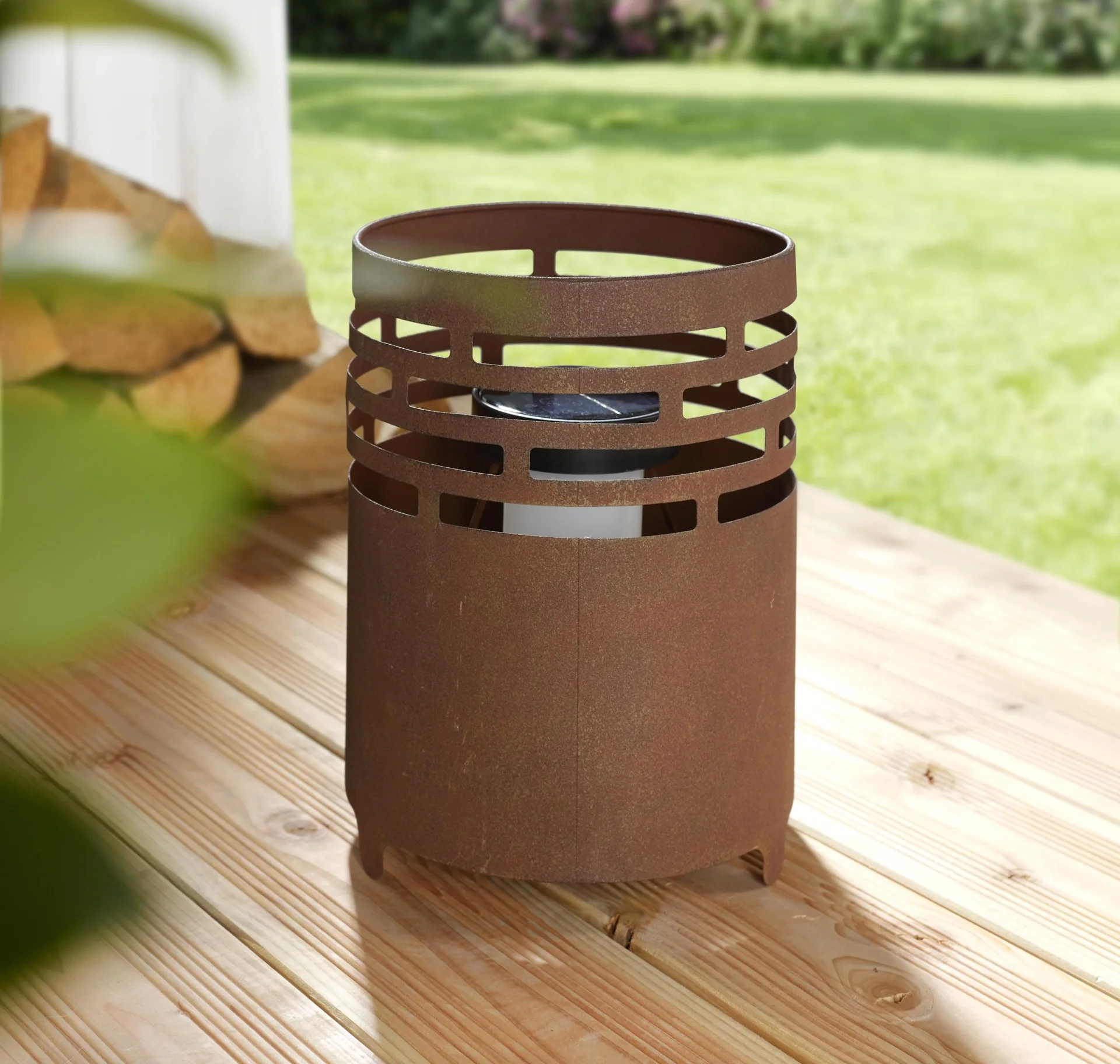 Solar Kamin mit realistischem Flammeneffekt - 4