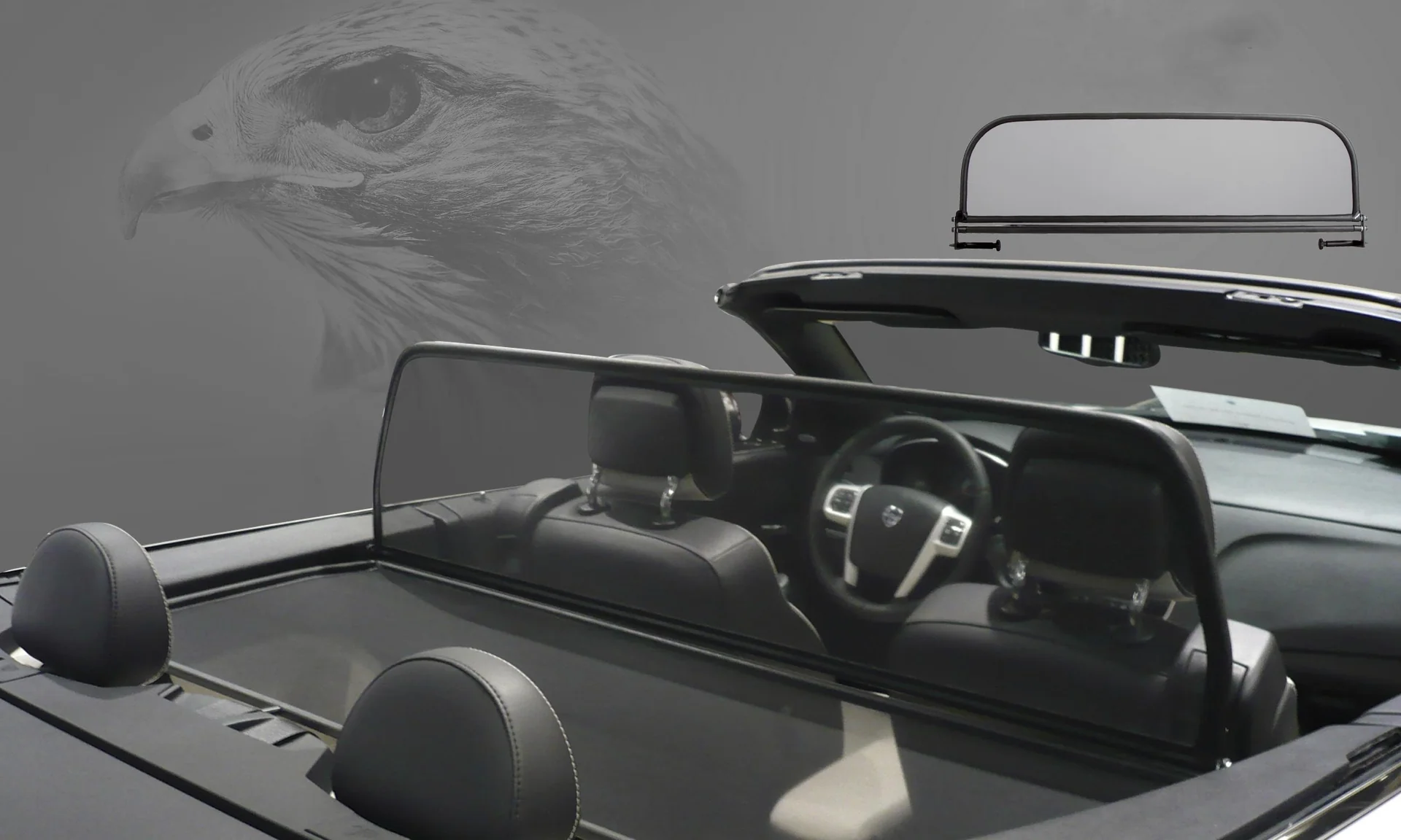 Cabrio Windschott - Premium-Line Chrysler + Lancia 200, Baujahr 2011-2014 derzeit nicht lieferbar - 1