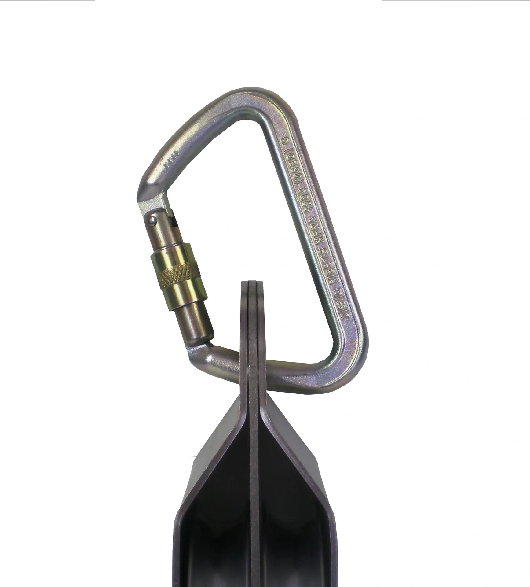 Verschlusskarabiner aus Stahl, Bruchlast 70 Kilonewton (7140 kg) - 3