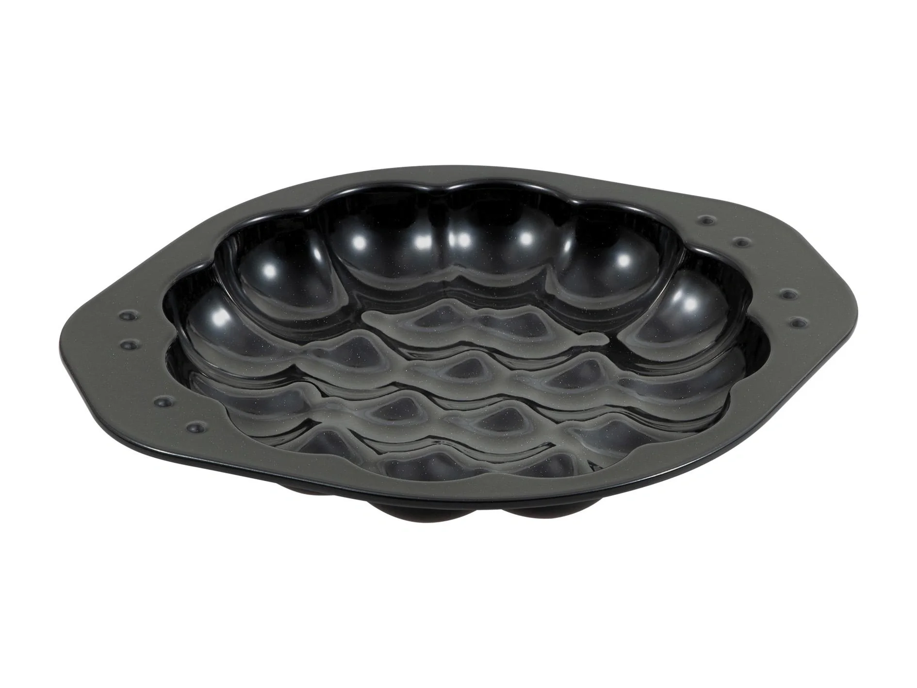 Backform Wolkensonne Emaille, 30 x 35 x 4 cm mit Rezepten - 11