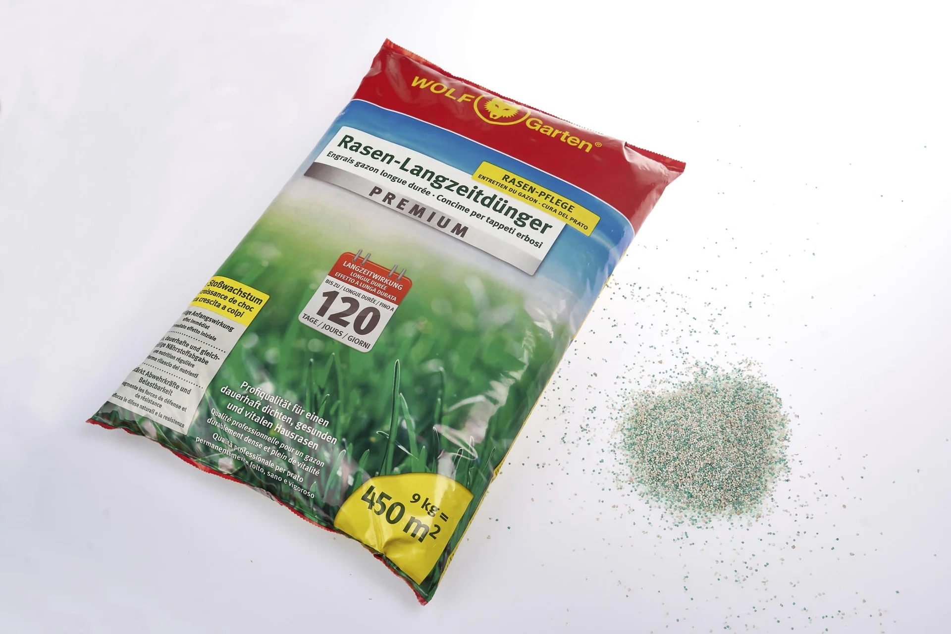 Rasen-Langzeitdünger "Premium" für bis zu 450 qm², 9 kg - 3