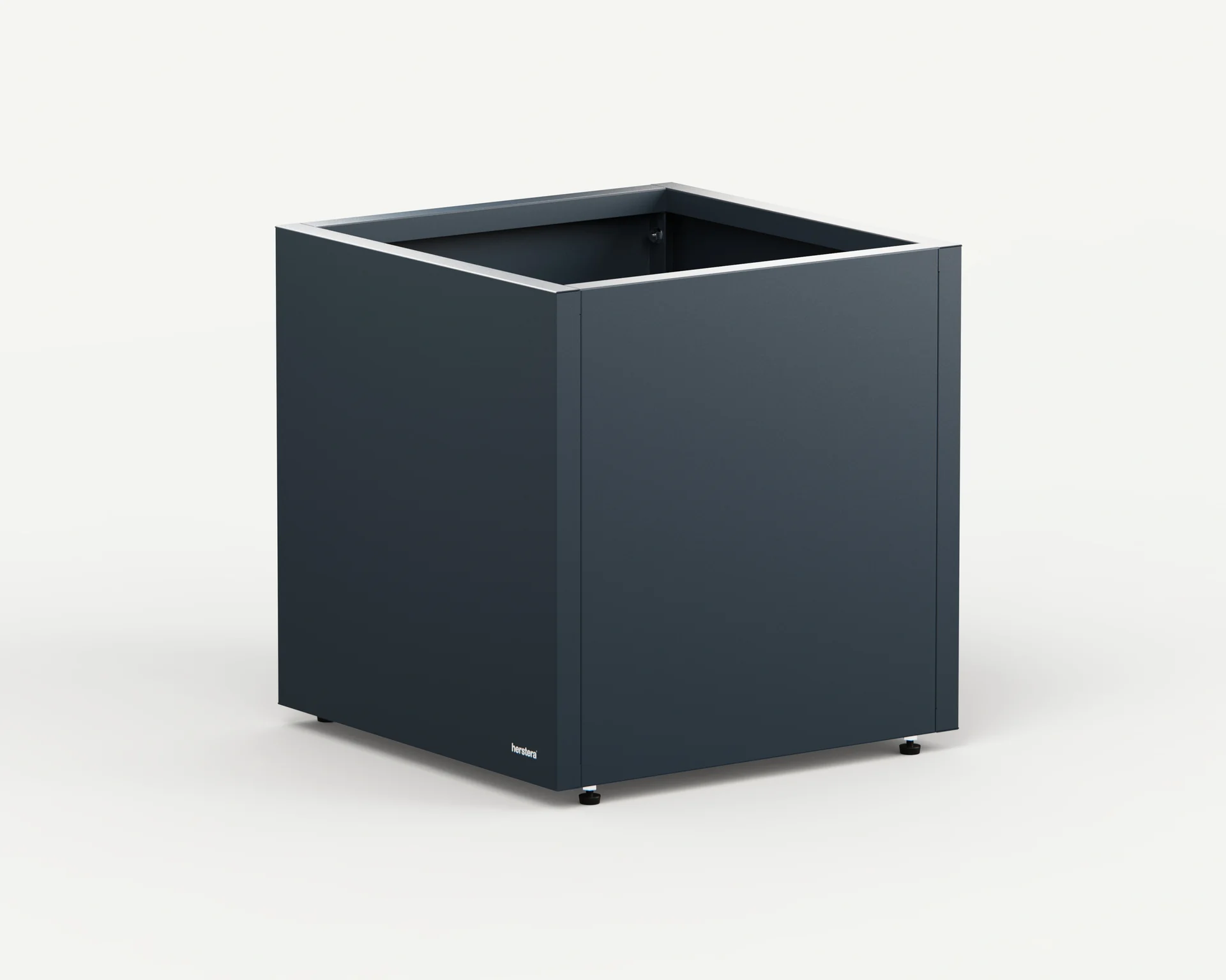 Pflanzkasten 50 x 50 x 50 cm, anthrazit - 5