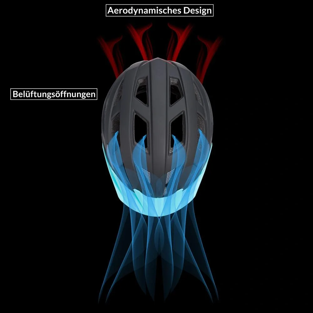 Kinderhelm schwarz-blau Größe M - 3