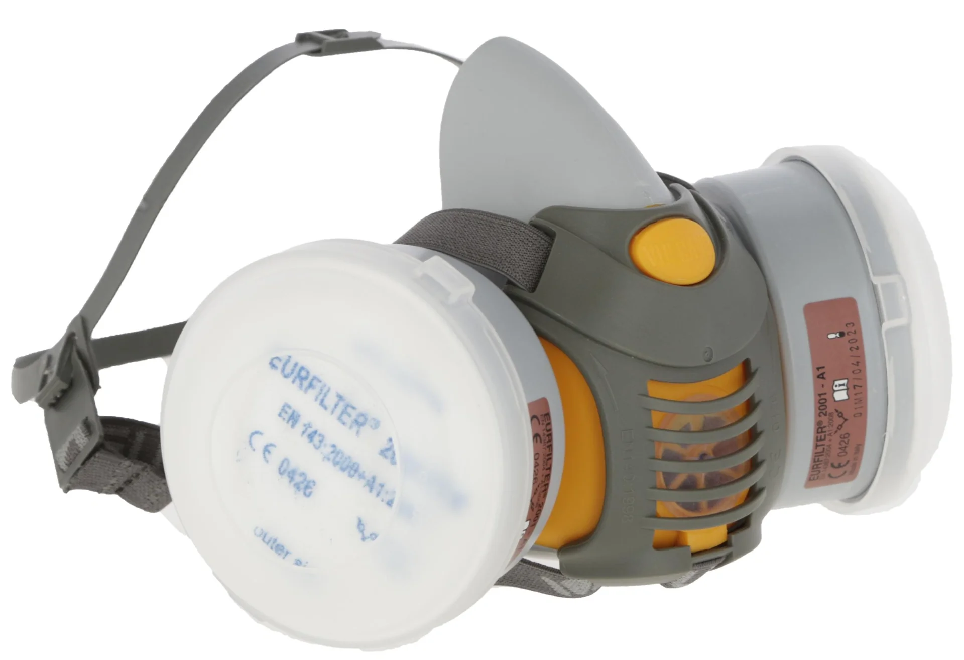 Halbmaske inklusive 2 Filter A1P2 - 2