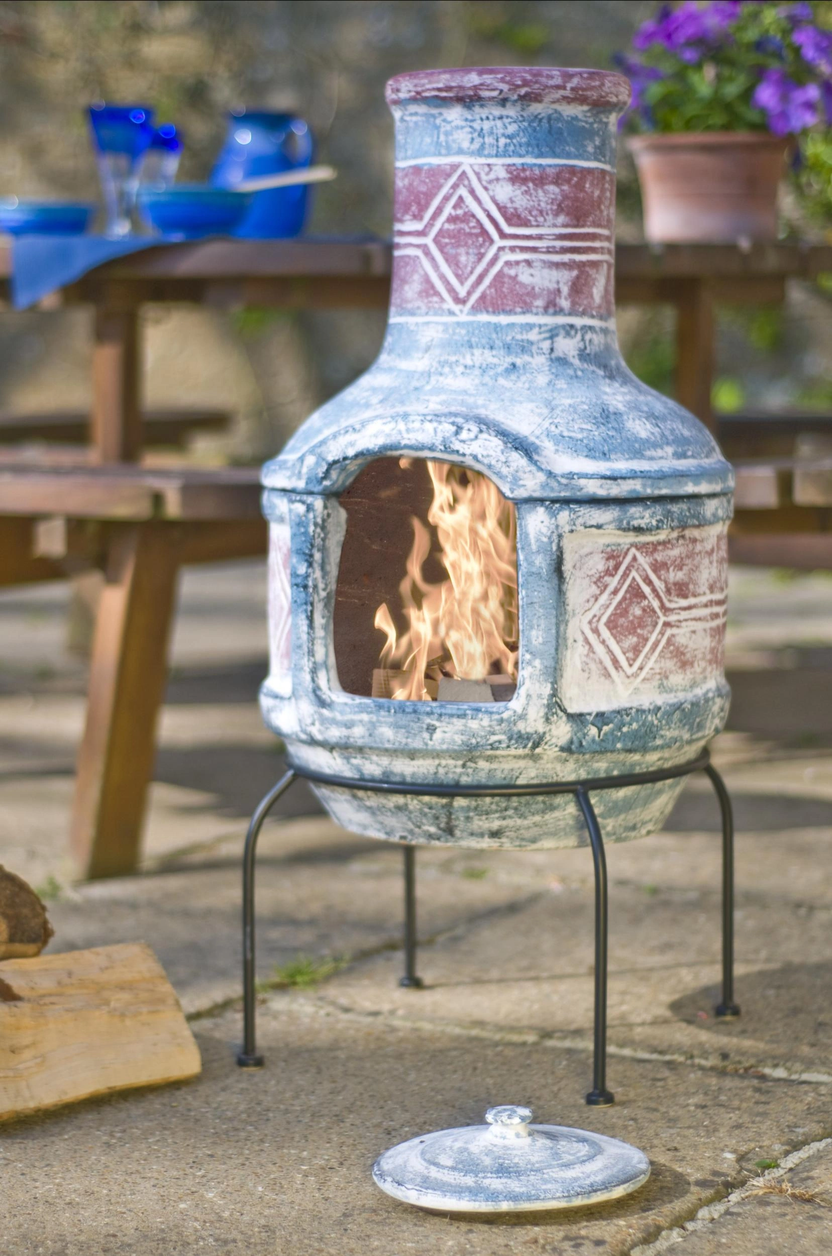Mexiko Grillkamin "Geo Design" - 5