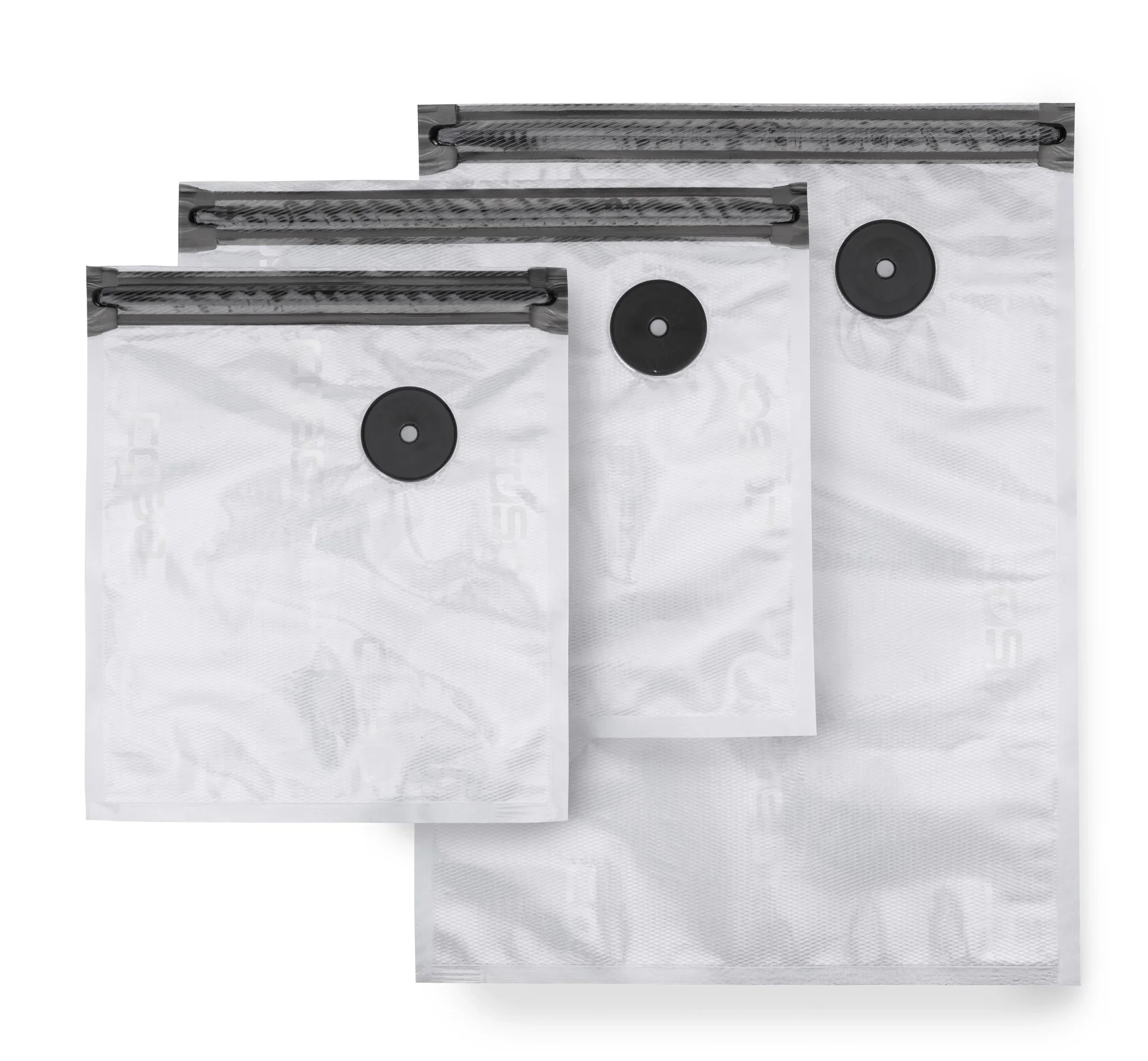 Vakuum Zip- Folienbeutel, 20 Stück - in 3 Größen - 4