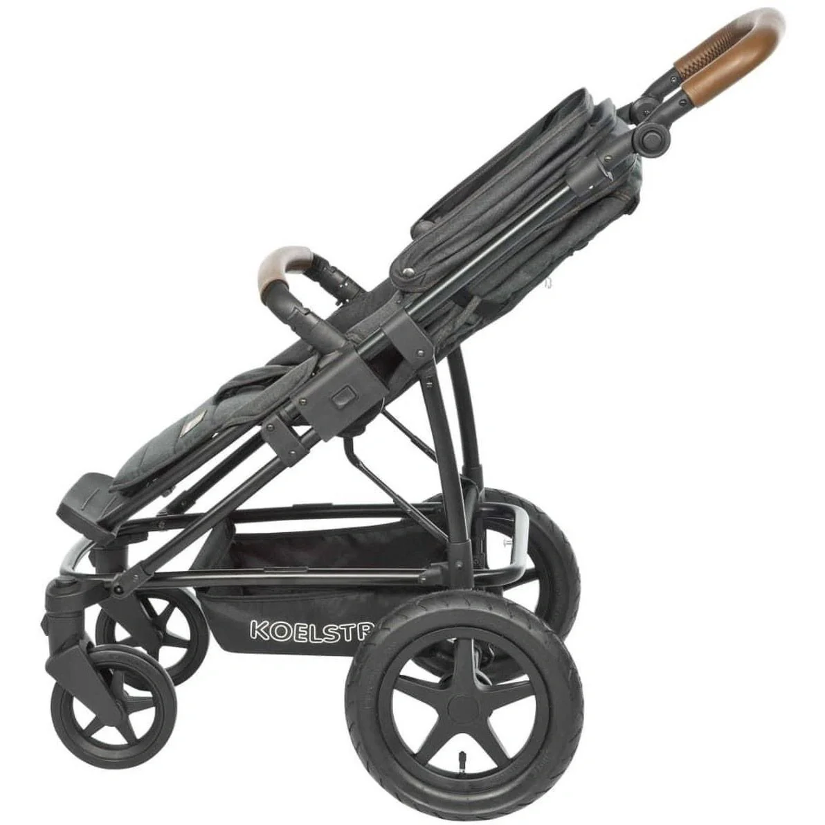 Koelstra Kinderwagen MIT Babytragetasche - Binque Daily Combi Kinderwagen - Schwarz - 7