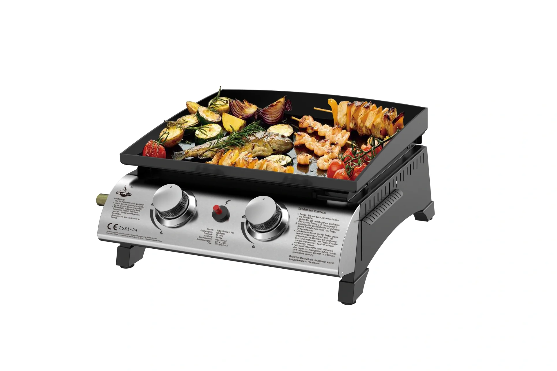 Plancha Gasgrill "Austin II" - 7