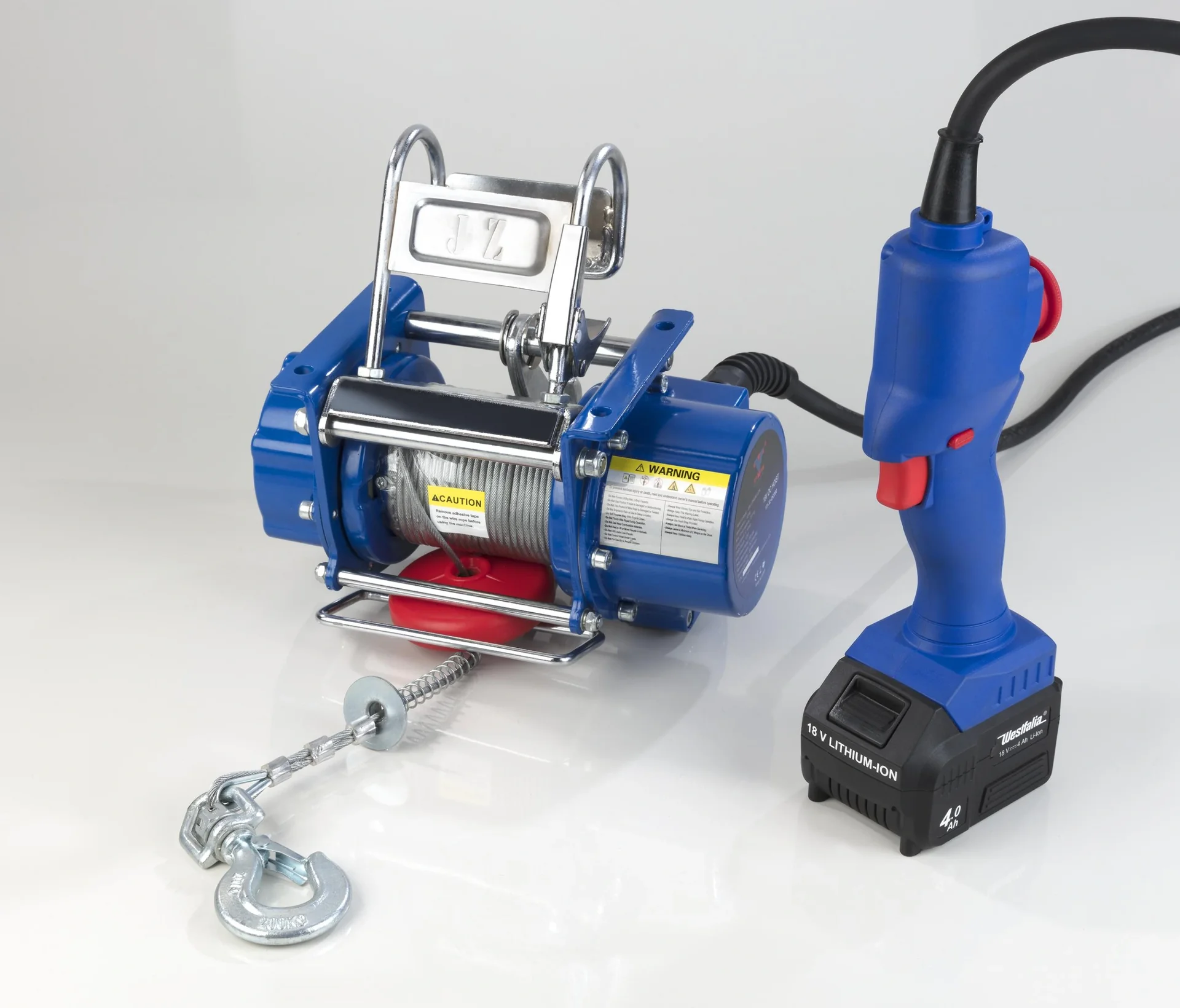 18V Seilhebezug WS18 inklusive Akku 4,0 Ah und Ladegerät - 11