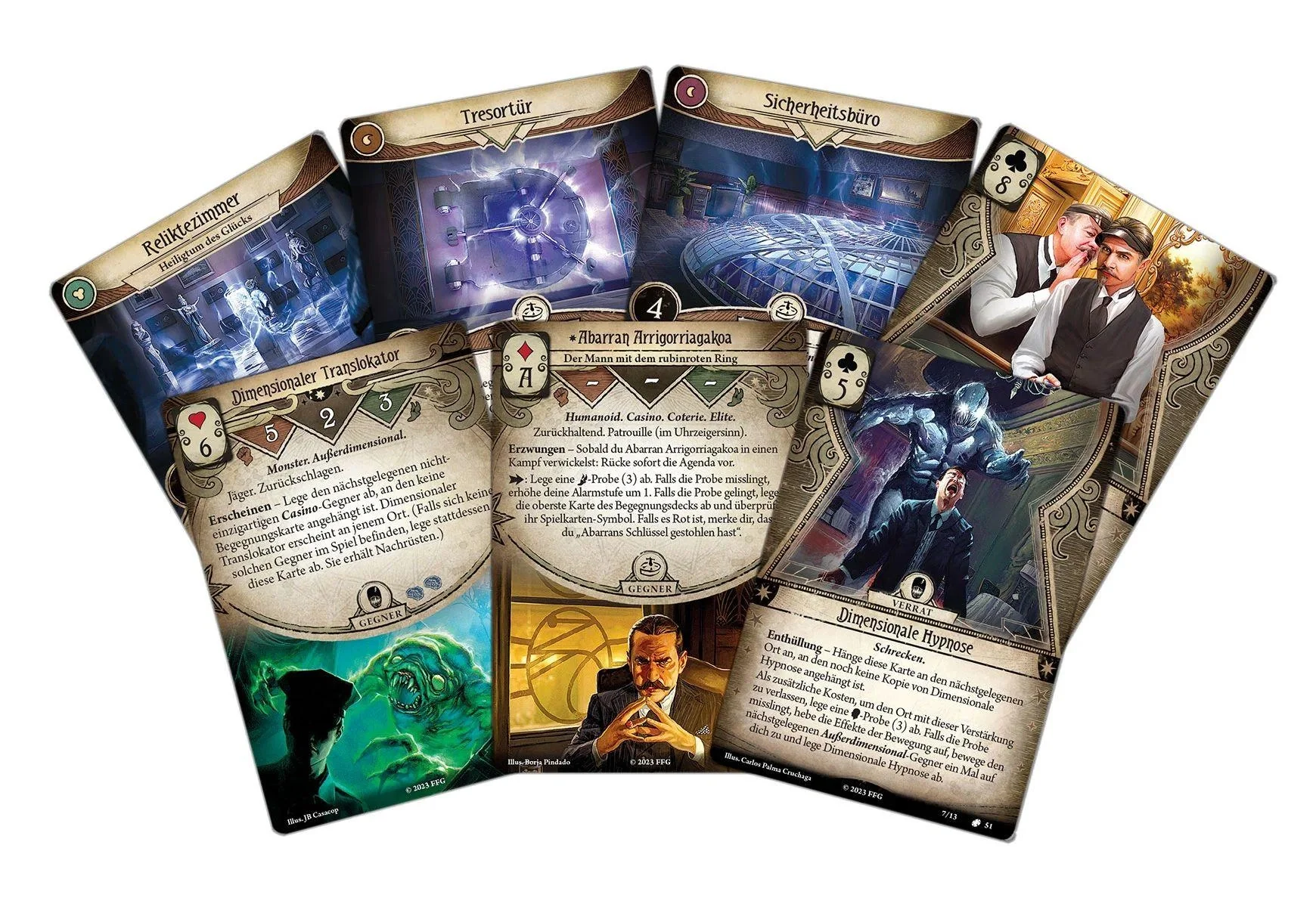Arkham Horror Das Kartenspiel - Glück und Torheit ( Szenario Pack ) - 2