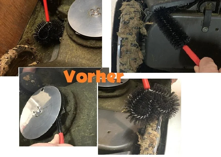 Bürstenset für Rasenmäher und Robotmäher - 3