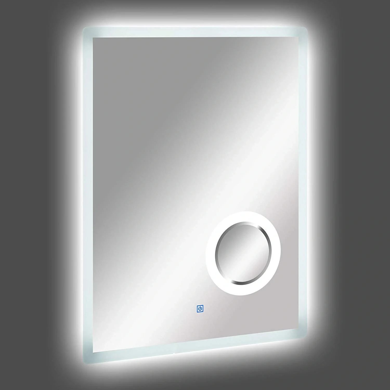 kleankin® LED Badspiegel Badezimmerspiegel Beleuchtung 65W 80x60cm - 5