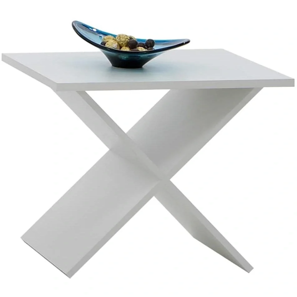 FMD Couchtisch weiß - 1