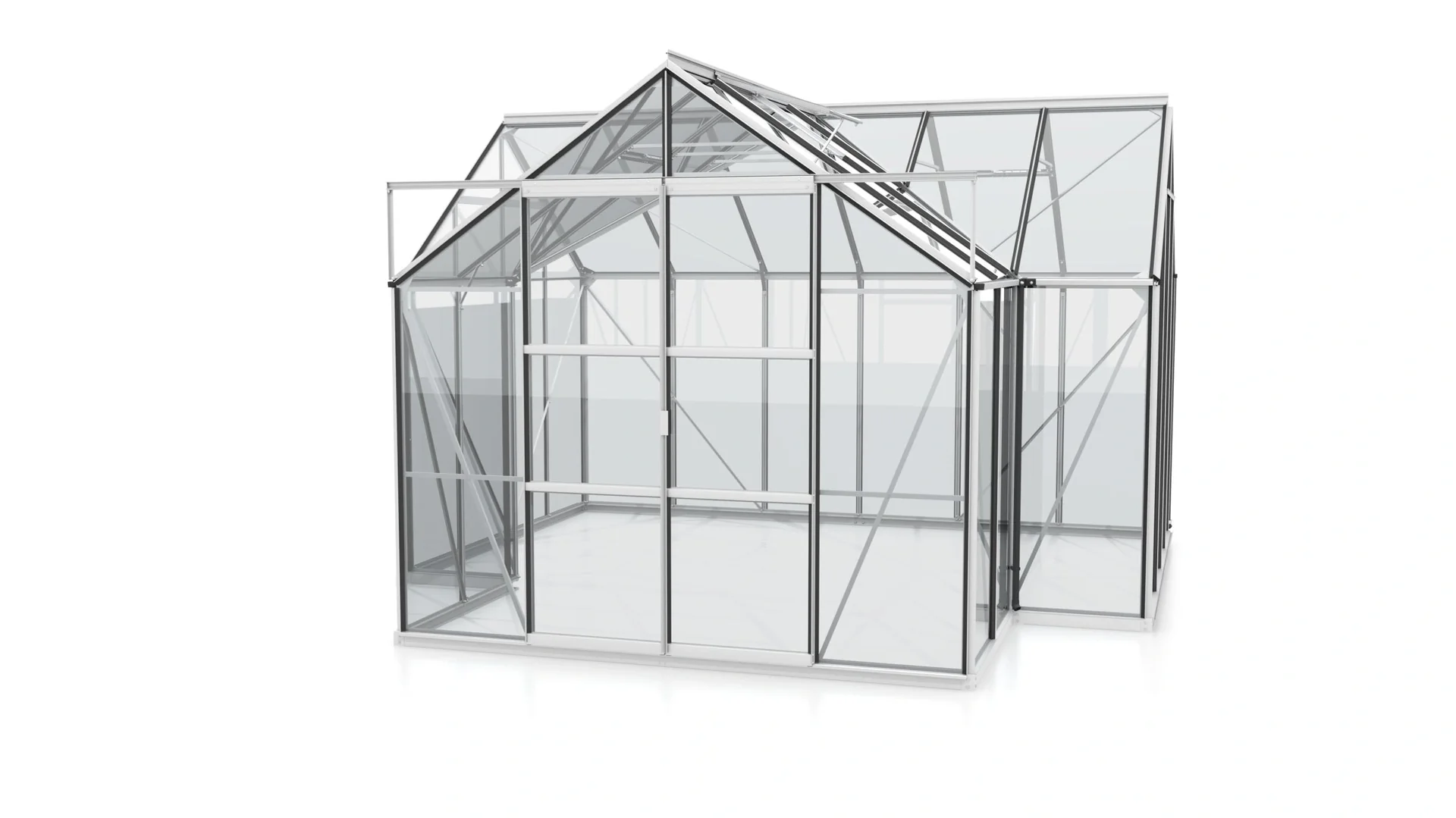 Gewächshaus Sirona ESG 3 mm - 5
