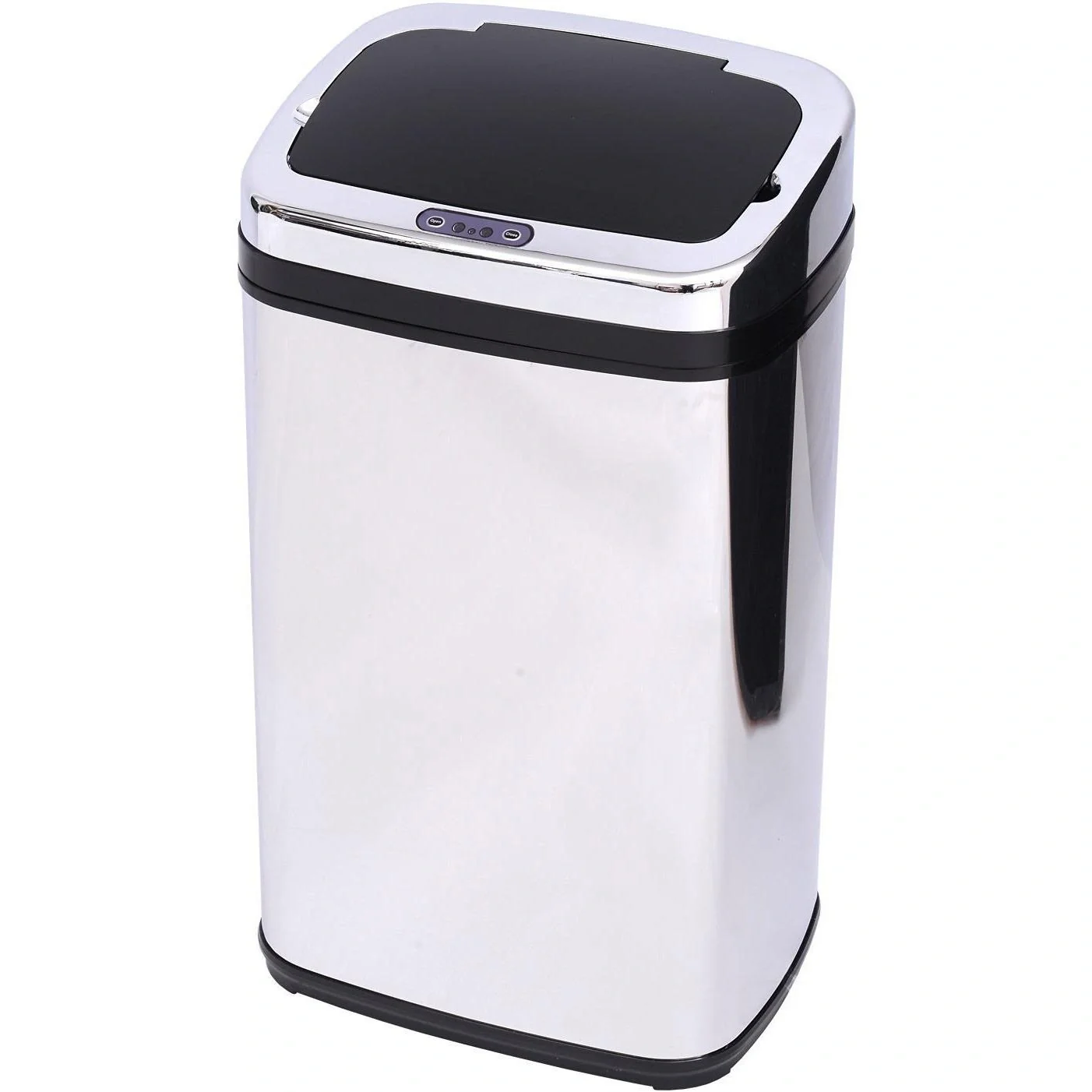Edelstahl Automatik Sensor 30L Mülleimer Abfalleimer IR Sensor (viereckig) - 4
