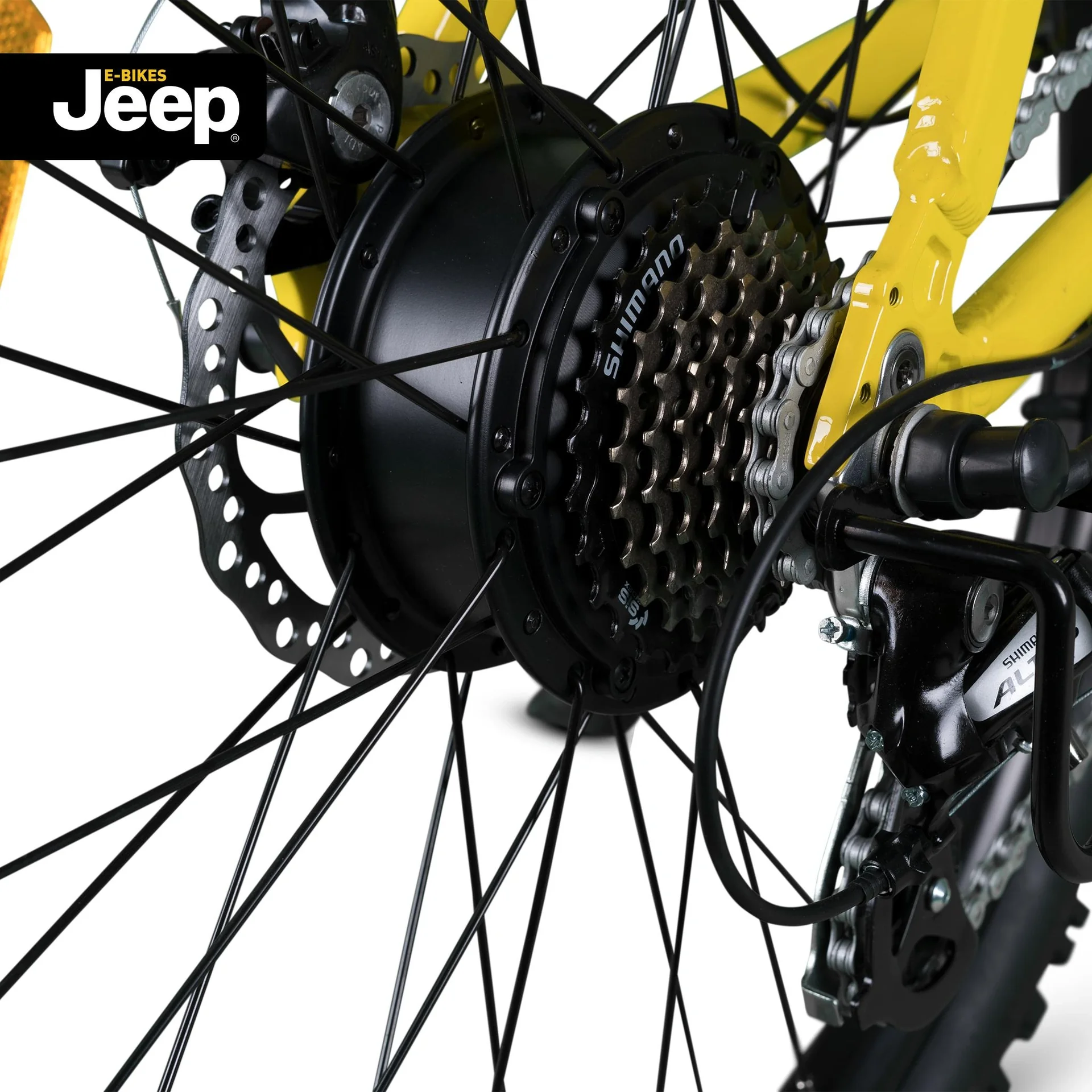 Unisex Teen E-Bike, 24 Zoll, Rahmengröße 38 cm, 7-Gang Kettenschaltung, yellow, TR 7002 - 9