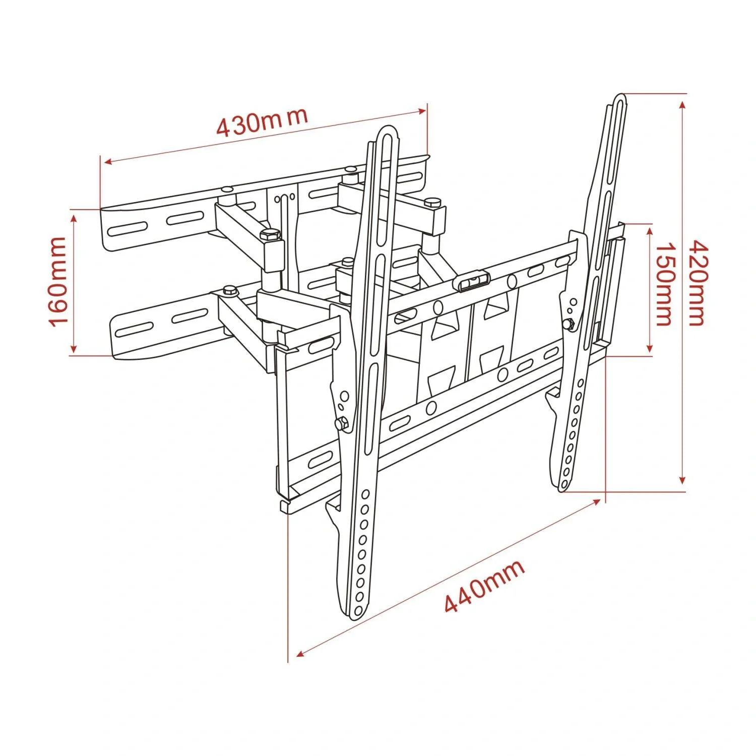 Flex Xtreme LCD TV Wandhalter 26-56 Zoll - 5