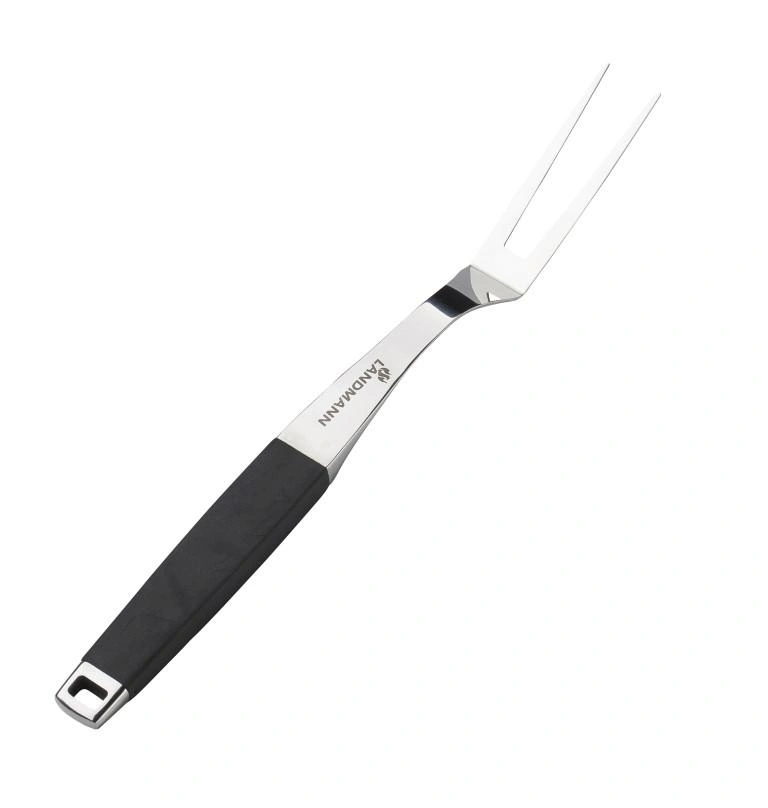Gabel "Pure", 42 cm, Schwarz/ Silber - 2