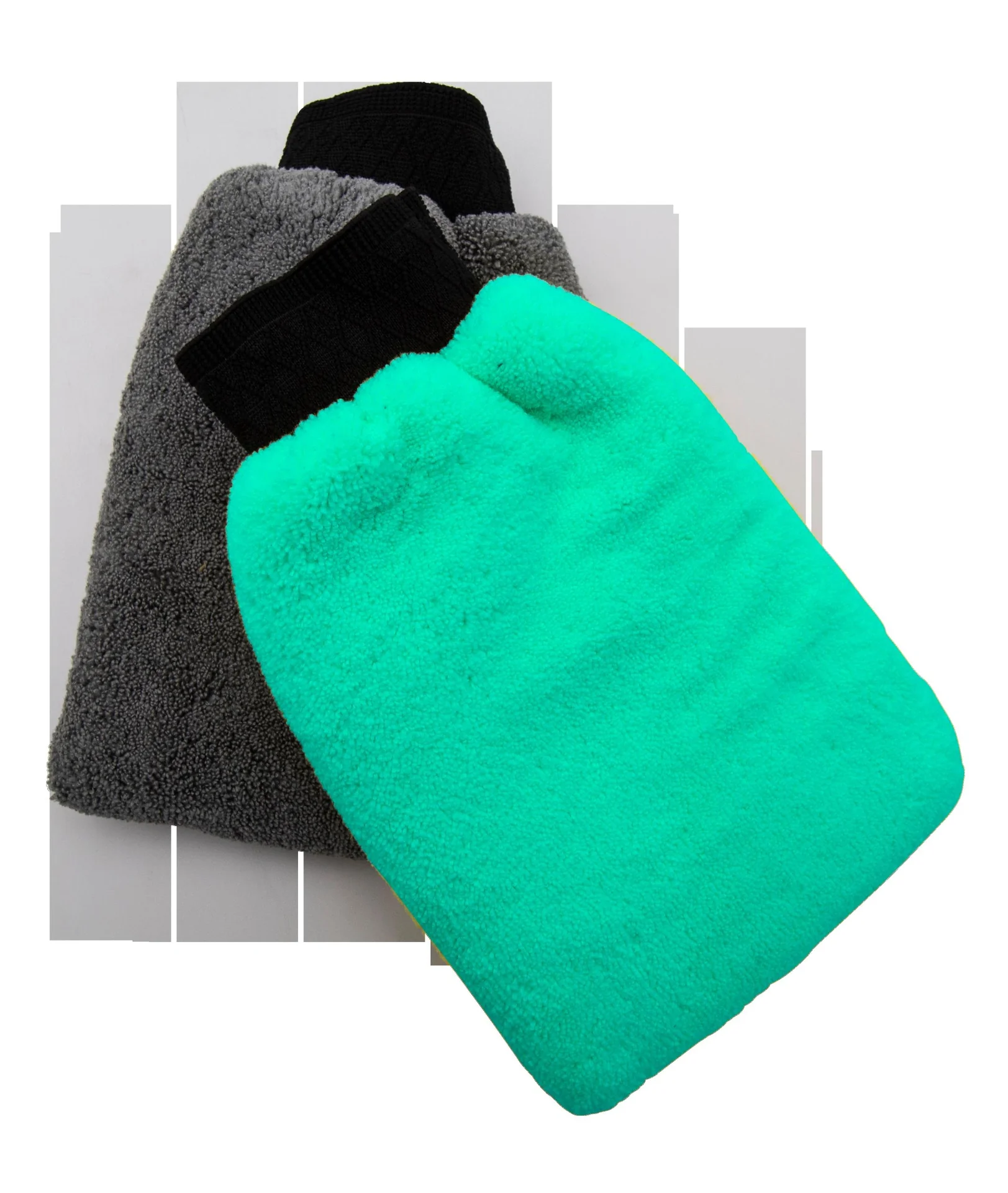 Flausch Mikrofaser Handschuh, 2er Set - 1