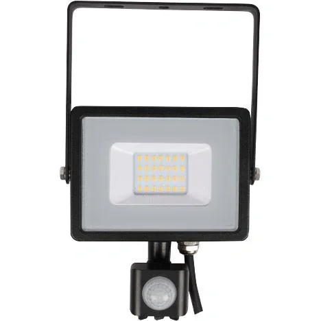 VT-20-S-Z LED-Scheinwerfer mit Sensor - 20 W - 1600 Lm - 4000K - schwarz - 2