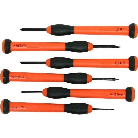 Präzisions-Mini-Schraubendreher-Satz - 6 Teile - 2