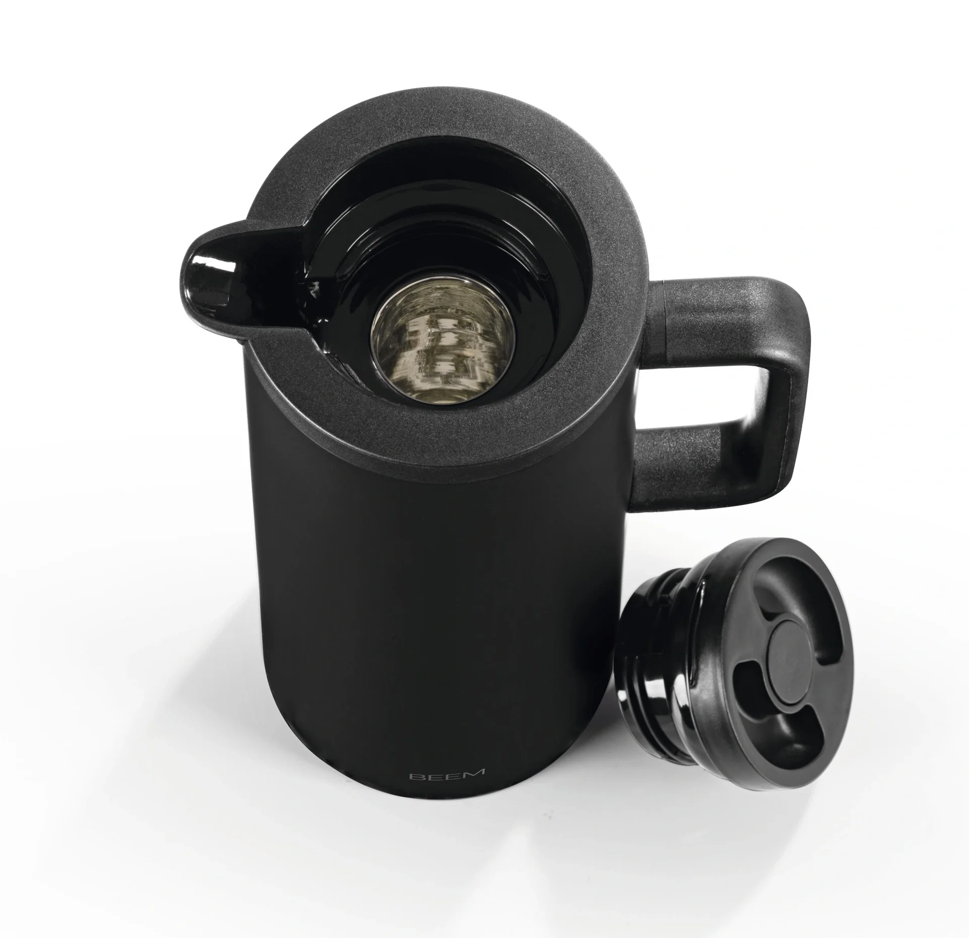 Isolierkanne schwarz matt, 1 Liter - 8