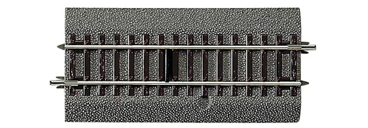 Schaltgleis mit potentialfreiem Schaltkontakt, mit Bettung, Länge 115 mm - 1
