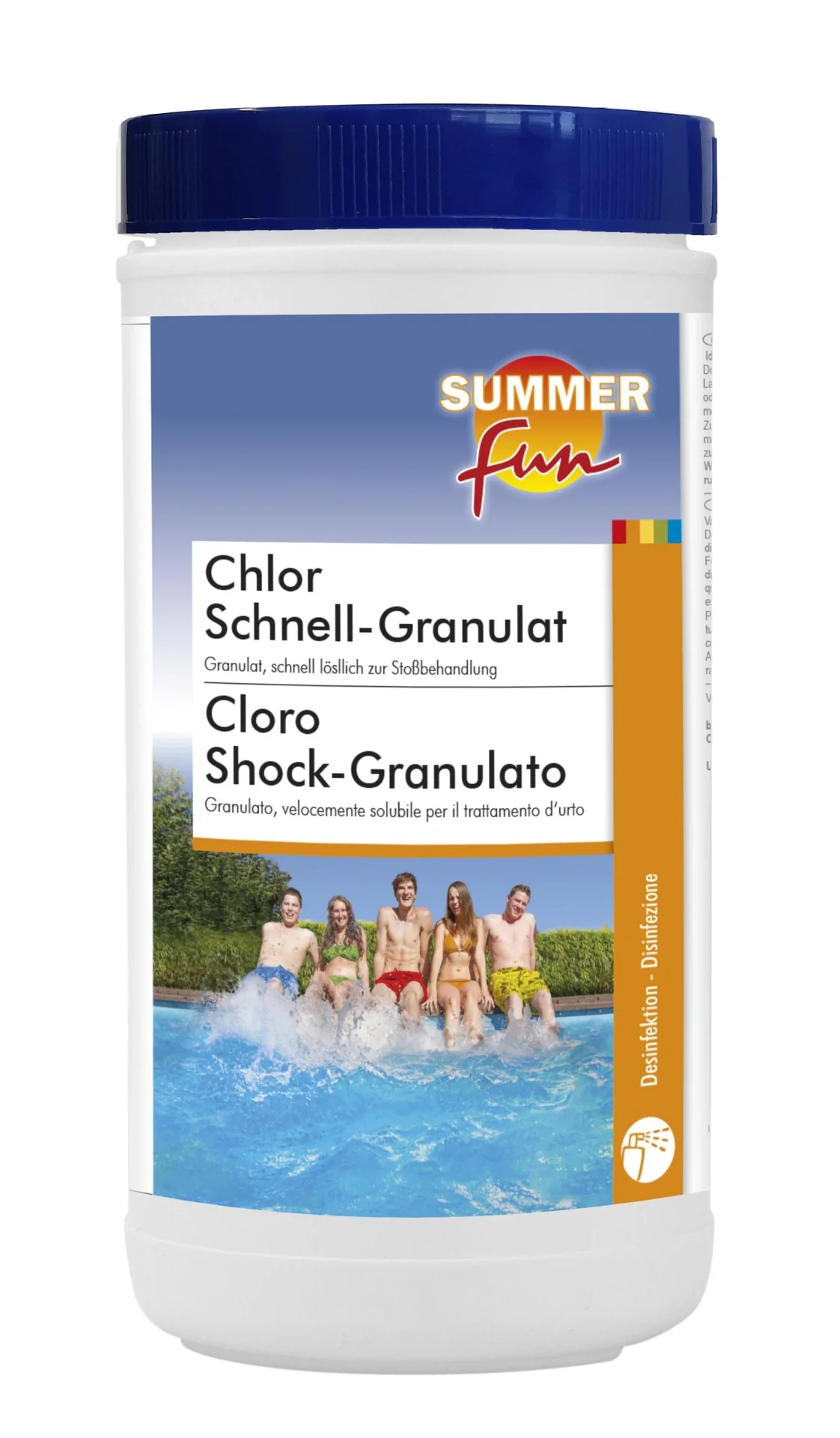 Chlor Schnelldesinfektion 1,2 kg - 1