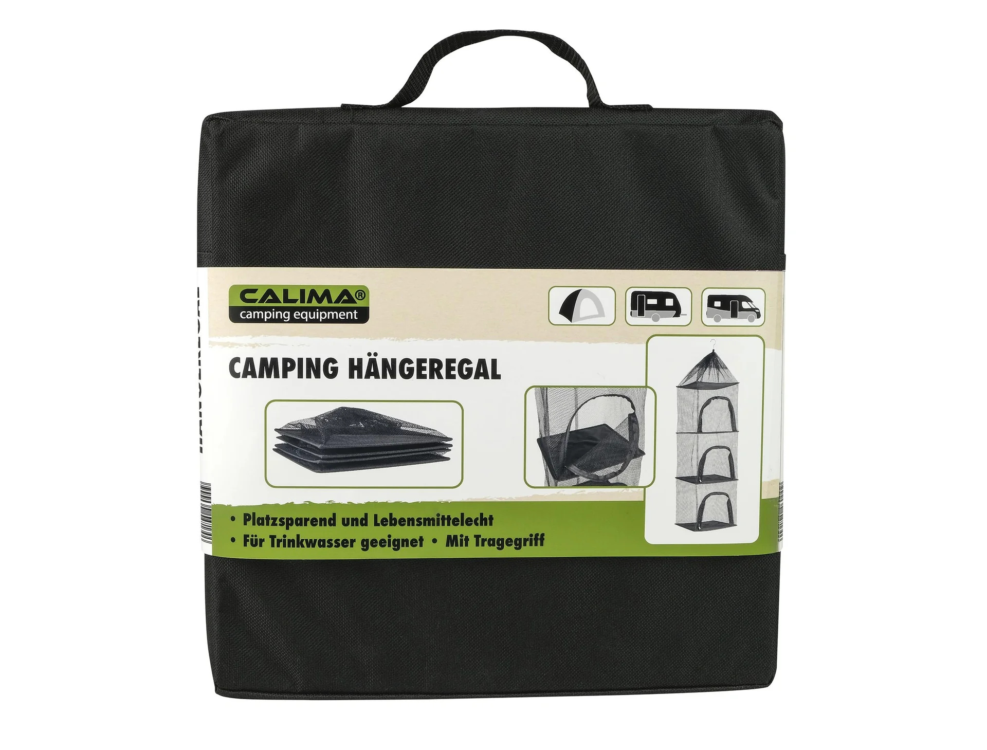 Camping Hängeregal, 3 Regalböden, 30 x 30 x 110 cm - 6