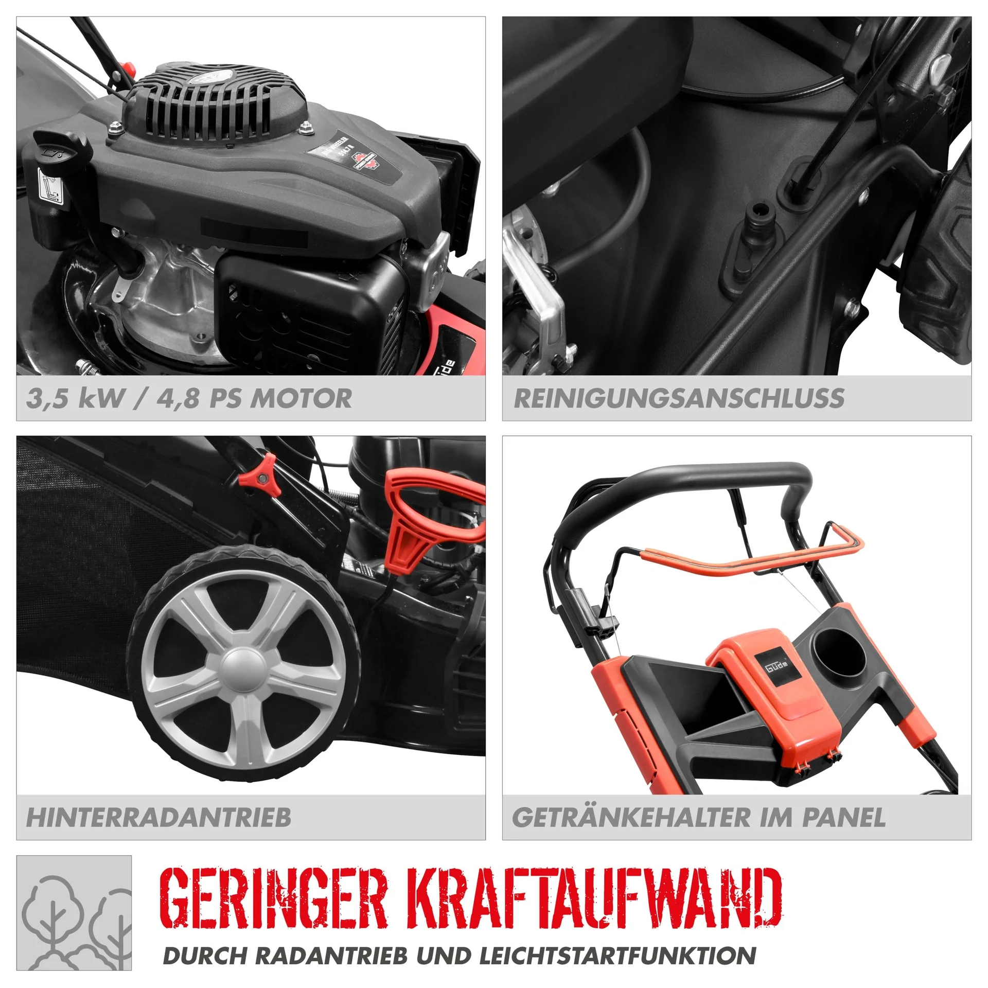 Rasenmäher Big Wheeler 534.2R - 9
