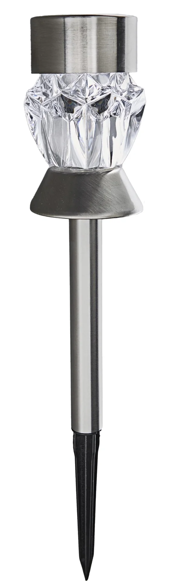 Solar LED Leuchte mit Erdspieß - 6