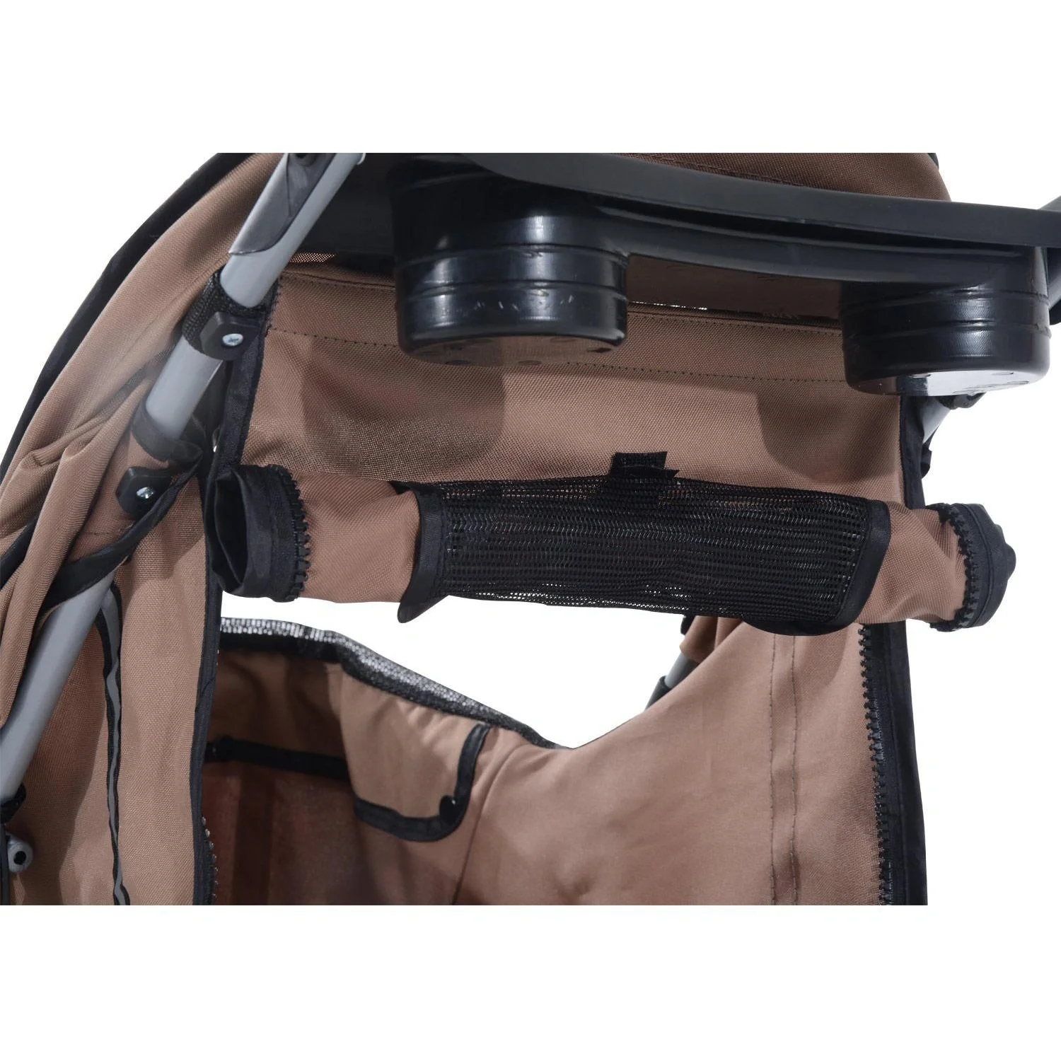 Hundebuggy Hundewagen Kaffee - 7