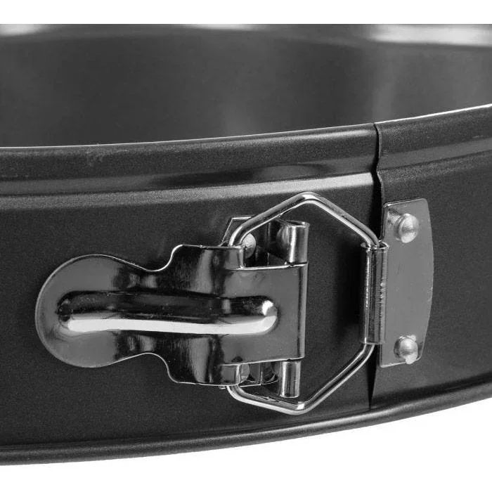 Abnehmbare Kuchenform - Herzform - 24 x 23 cm - Metall - 4