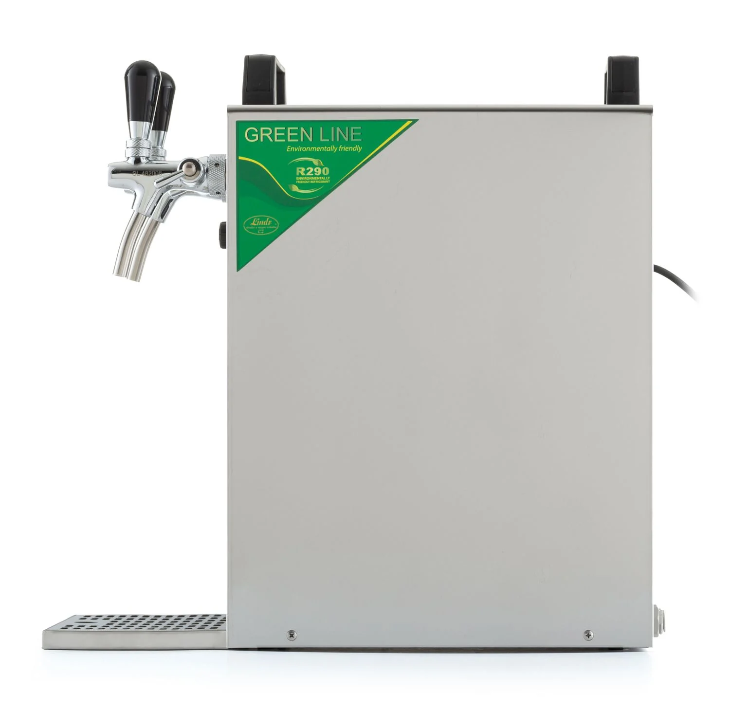 Untertheken-Komplett-Set-Zapfanlage-Kontakt-40-2-leitig-Trockenkuehler--Durchlaufkuehler-50-Liter-h--inkl--Schanksaeule--Green-Line_3.jpg