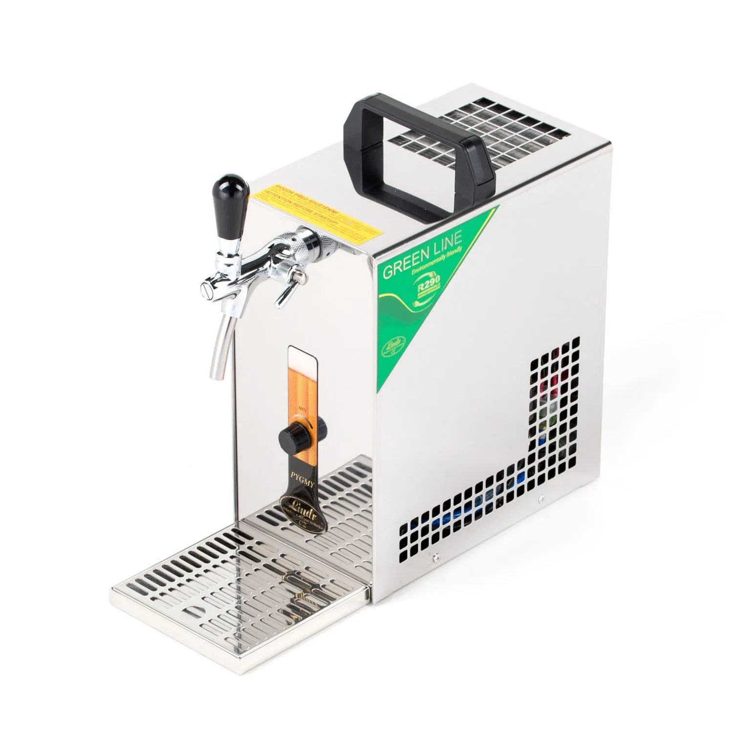 Komplett-Set-Zapfanlage-PYGMY-25-K-mit-Membranpumpe--1-leitig-Trockenkuehlgeraet-aus-Edelstahl--35-Liter-h--Green-Line_1.jpg