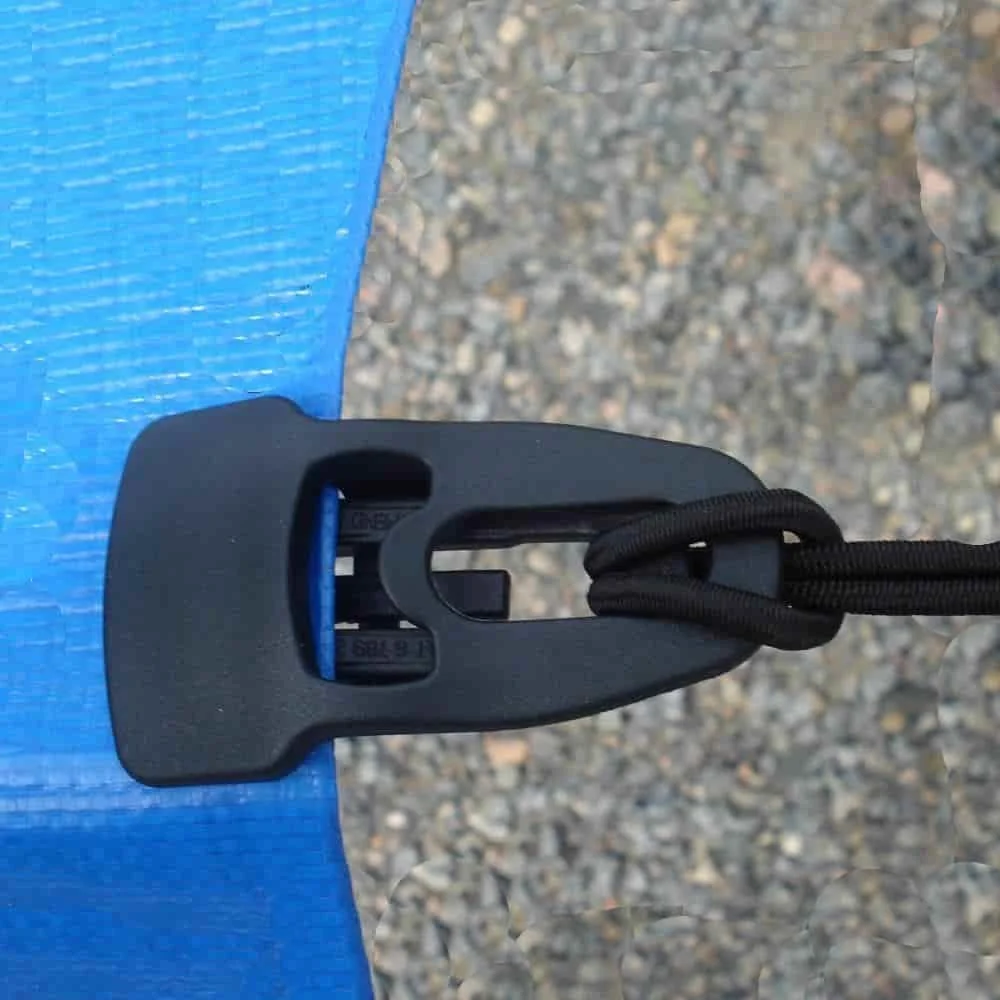 black fastening clip for films+fleeces+tarpaulins+fabrics, reusable-3