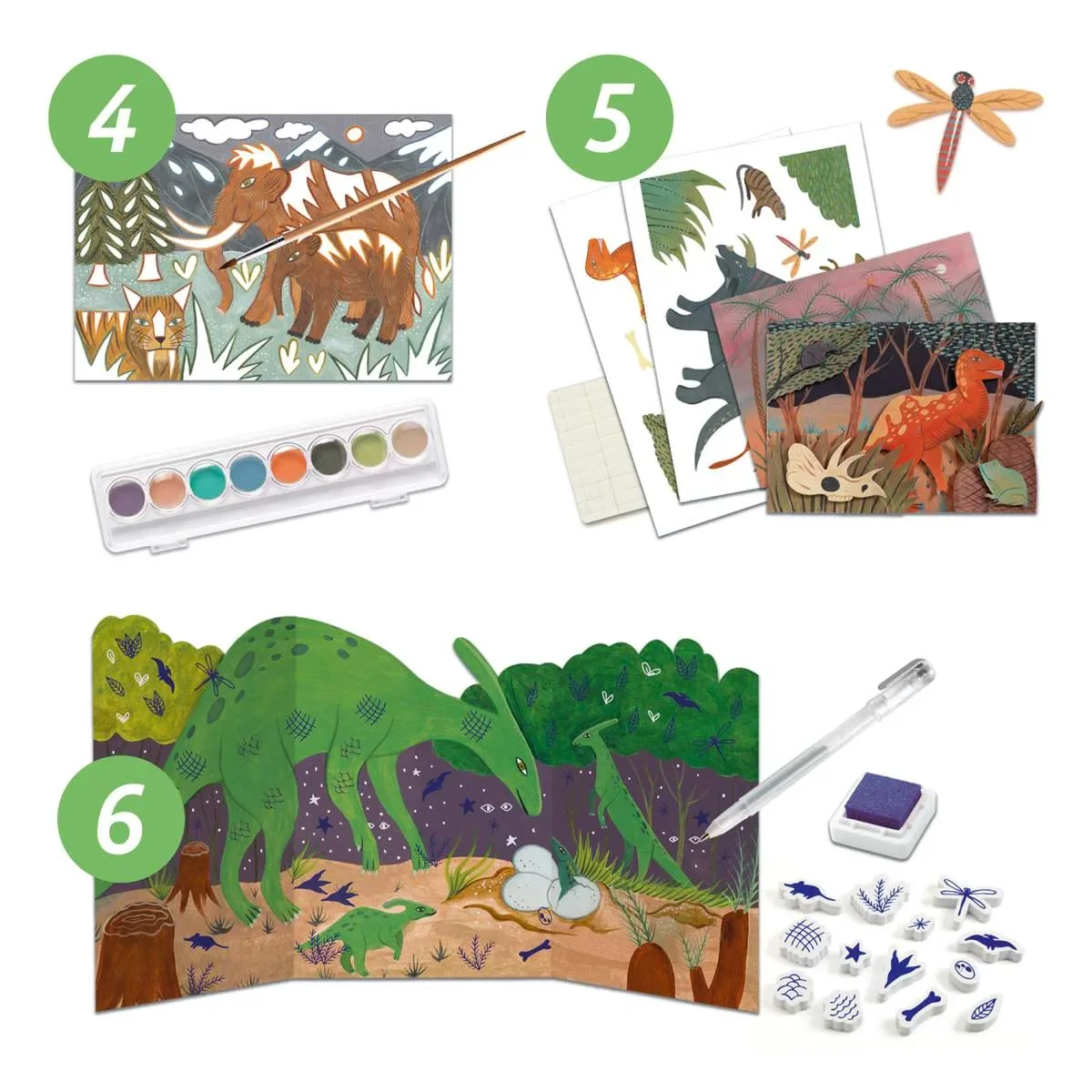 Djeco-Bastelset--Kreativitaetsset--Multi-Activity-Kit-Dinosaurier-99924588_1.jpg