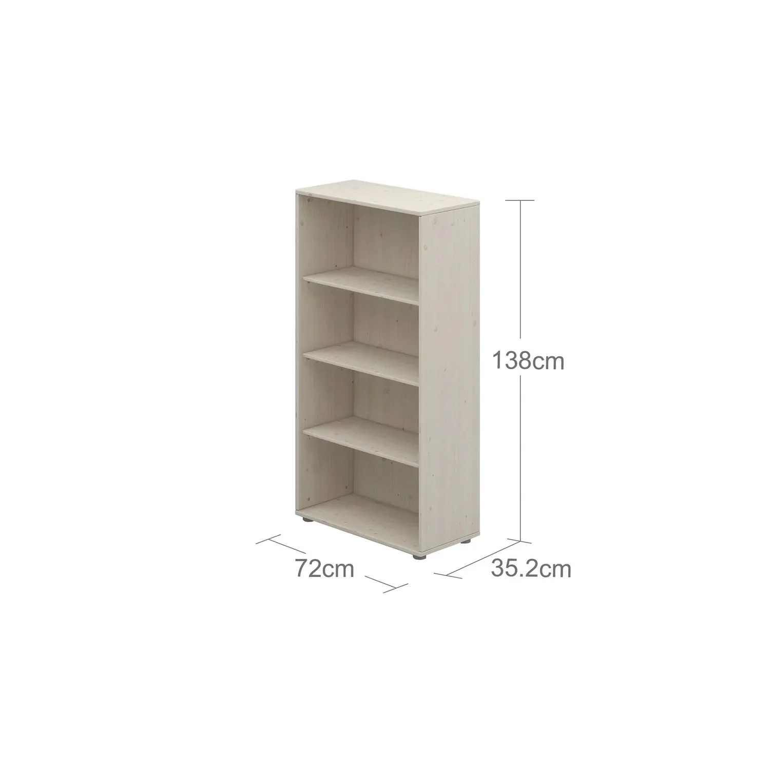 Flexa-Buecherregal-Classic--mit-3-Regalbrettern--72x138-cm-99924456_3.jpg