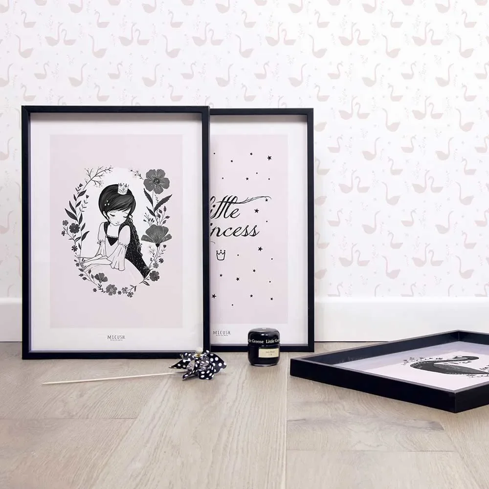 Lilipinso-Poster-Spruch-Little-Princess-rosa-schwarz-462270_2.jpg