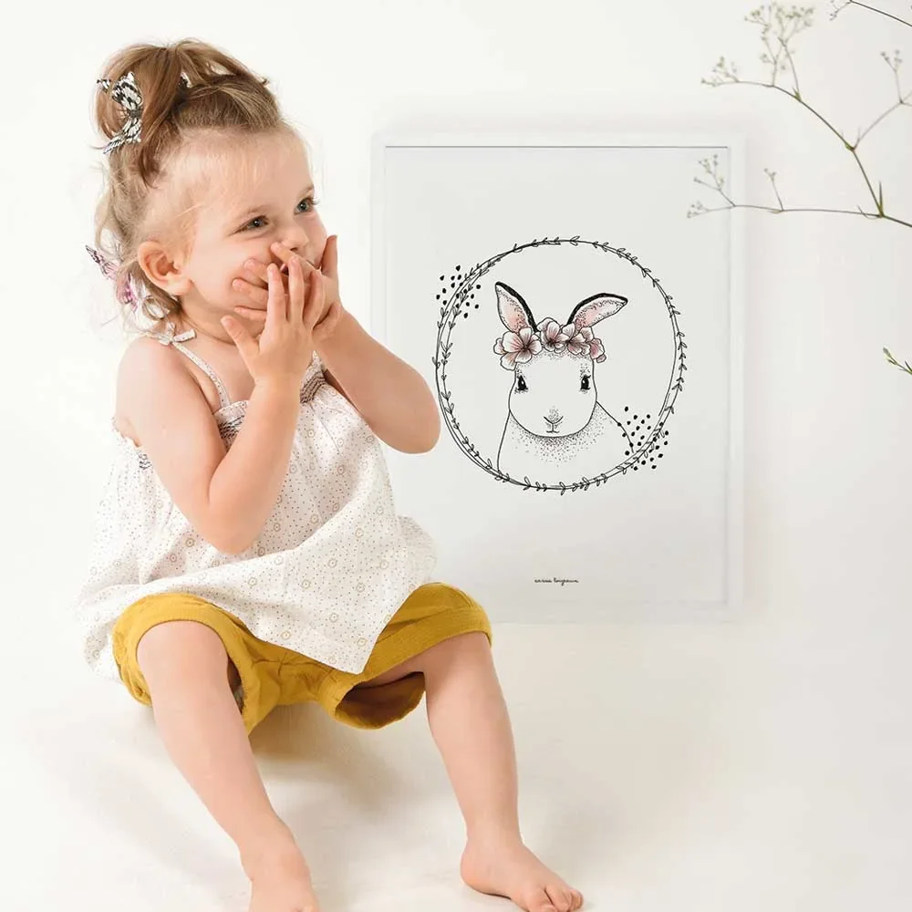 Lilipinso-Poster-Haeschen-mit-Blueten-weiss-rosa-462471_1.jpg