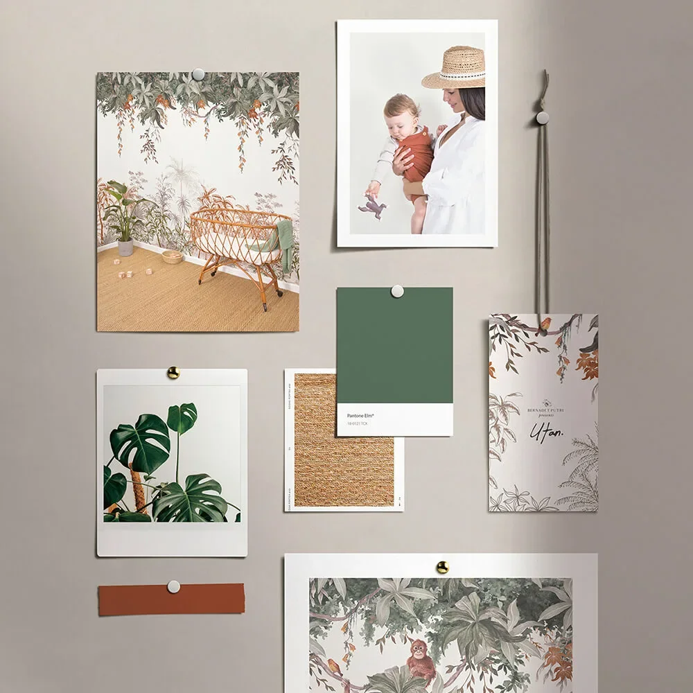 Lilipinso-Wandsticker-A3-Regenwald-Orang-Utans-braun-467187_3.jpg