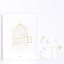 Lilipinso-Wandsticker-A3-Blueten-mit-Stiel-rosa-grau-ocker-457352_1.jpg