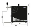 Zapfanlage--Bierzapfanlage-PYGMY-25-K-mit-Membranpumpe--1-leitig-Trockenkuehlgeraet-aus-Edelstahl--35-Liter-h--Green-Line-99922305_4.png