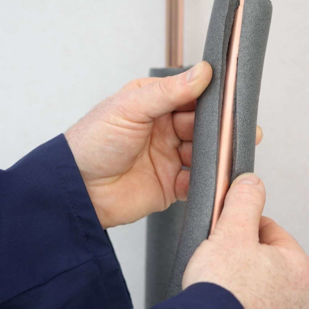 CLIMAFLEX® XT 2m Isolierschlauch Ø 28 mm x 13 mm Dämmung selbstklebend 50% GEG-0